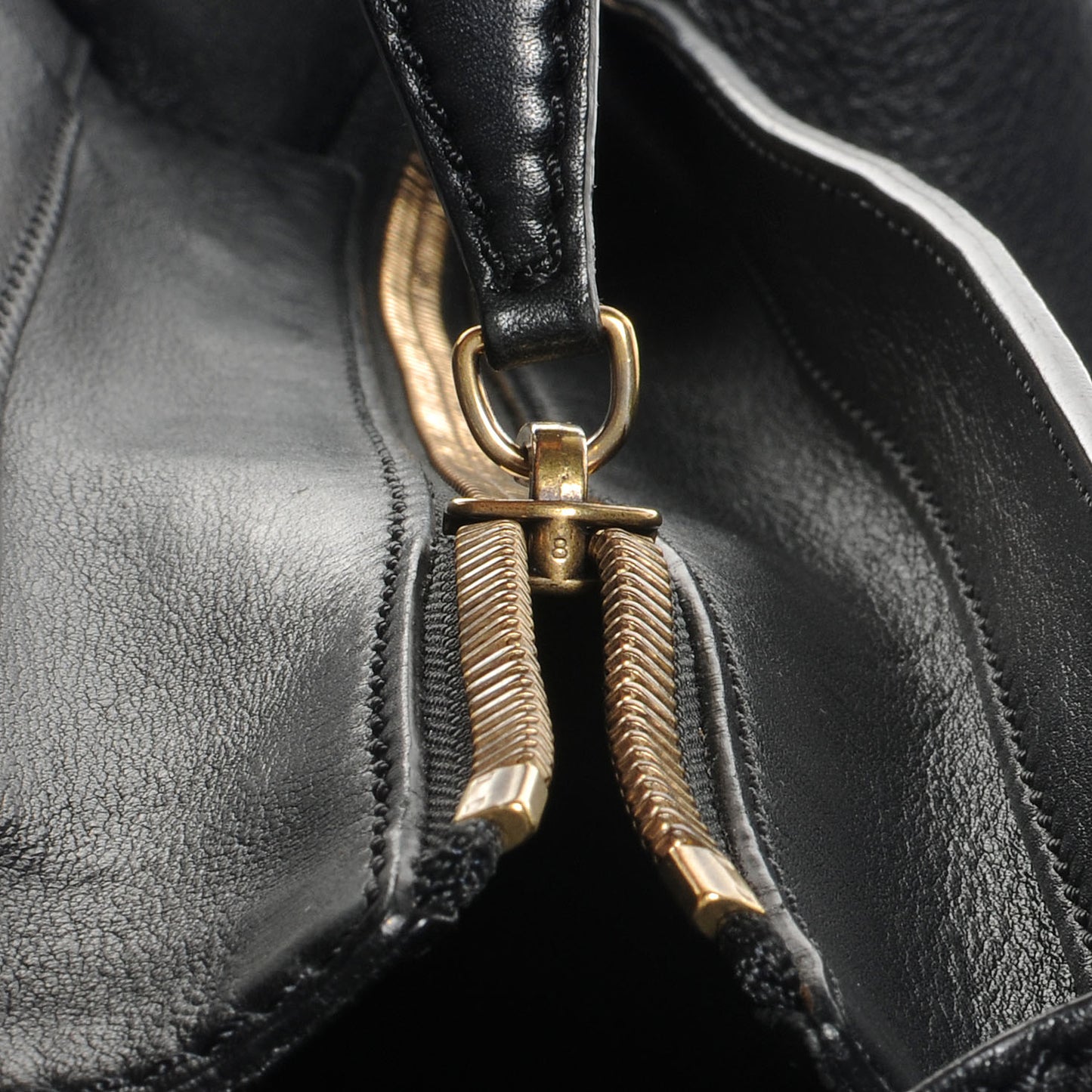 Smooth Calfskin Mini Luggage Black