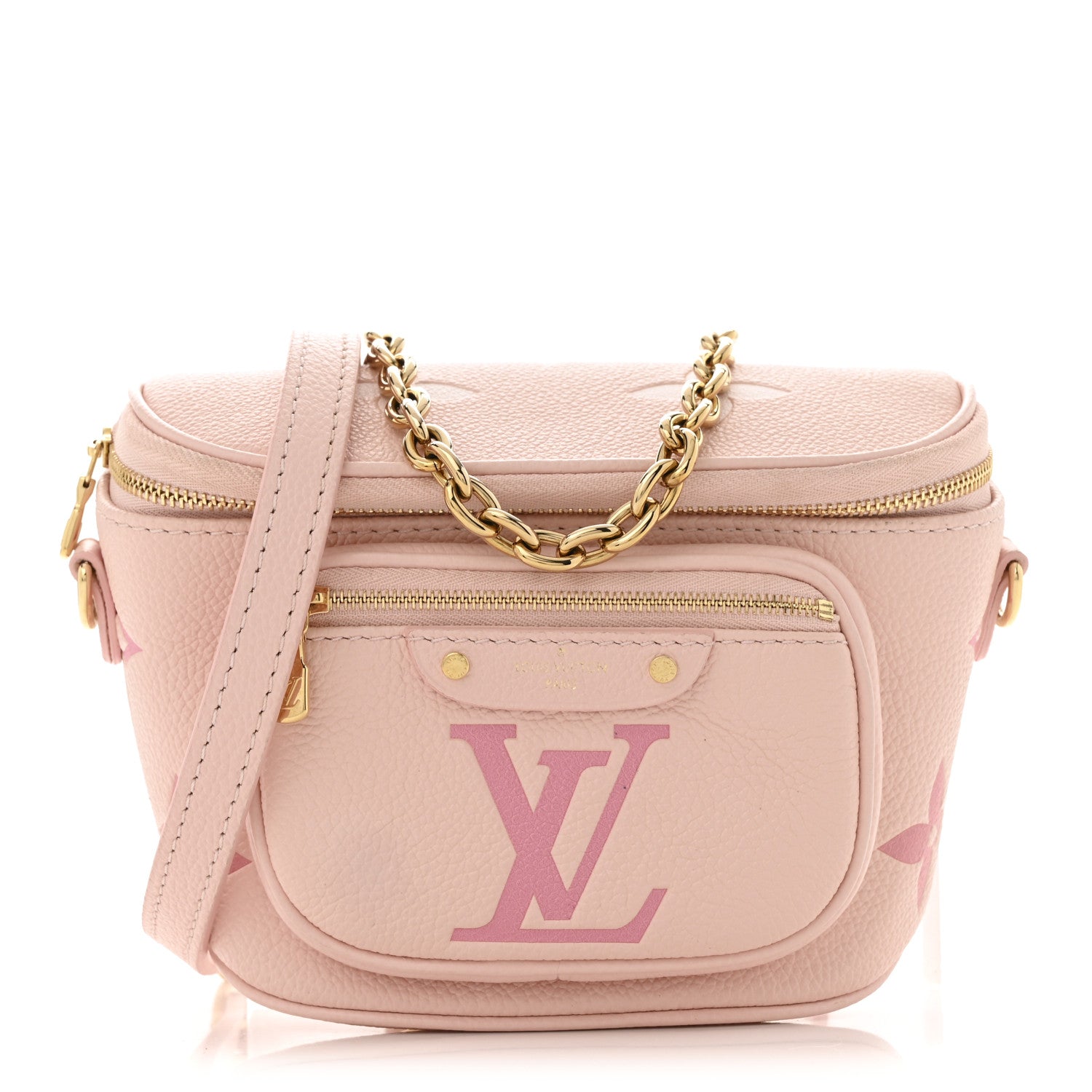 Louis Vuitton Empreinte Monogram Giant Mini Bumbag Gradient Pink