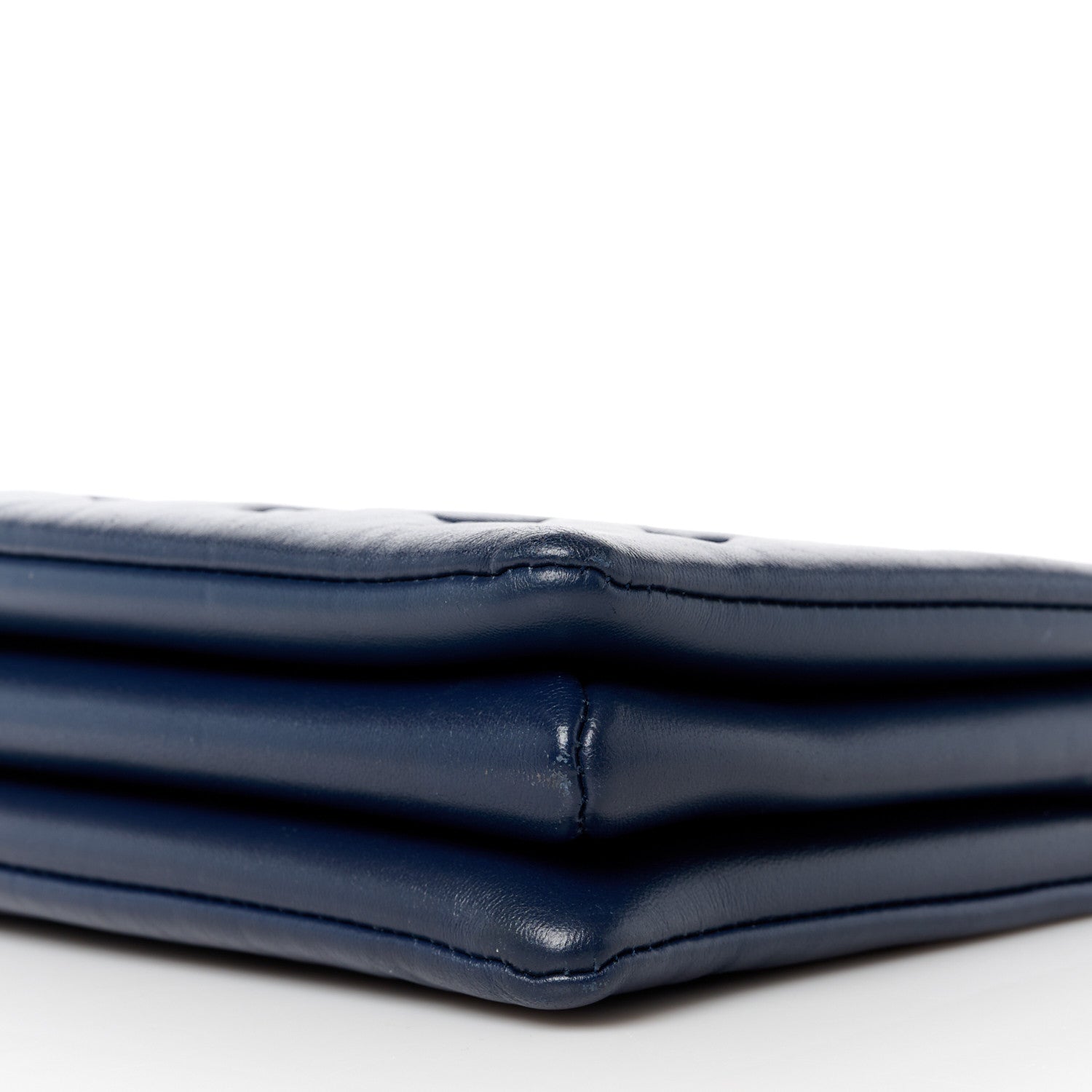 Louis Vuitton Lambskin Embossed Monogram Coussin PM Navy 9 of 9