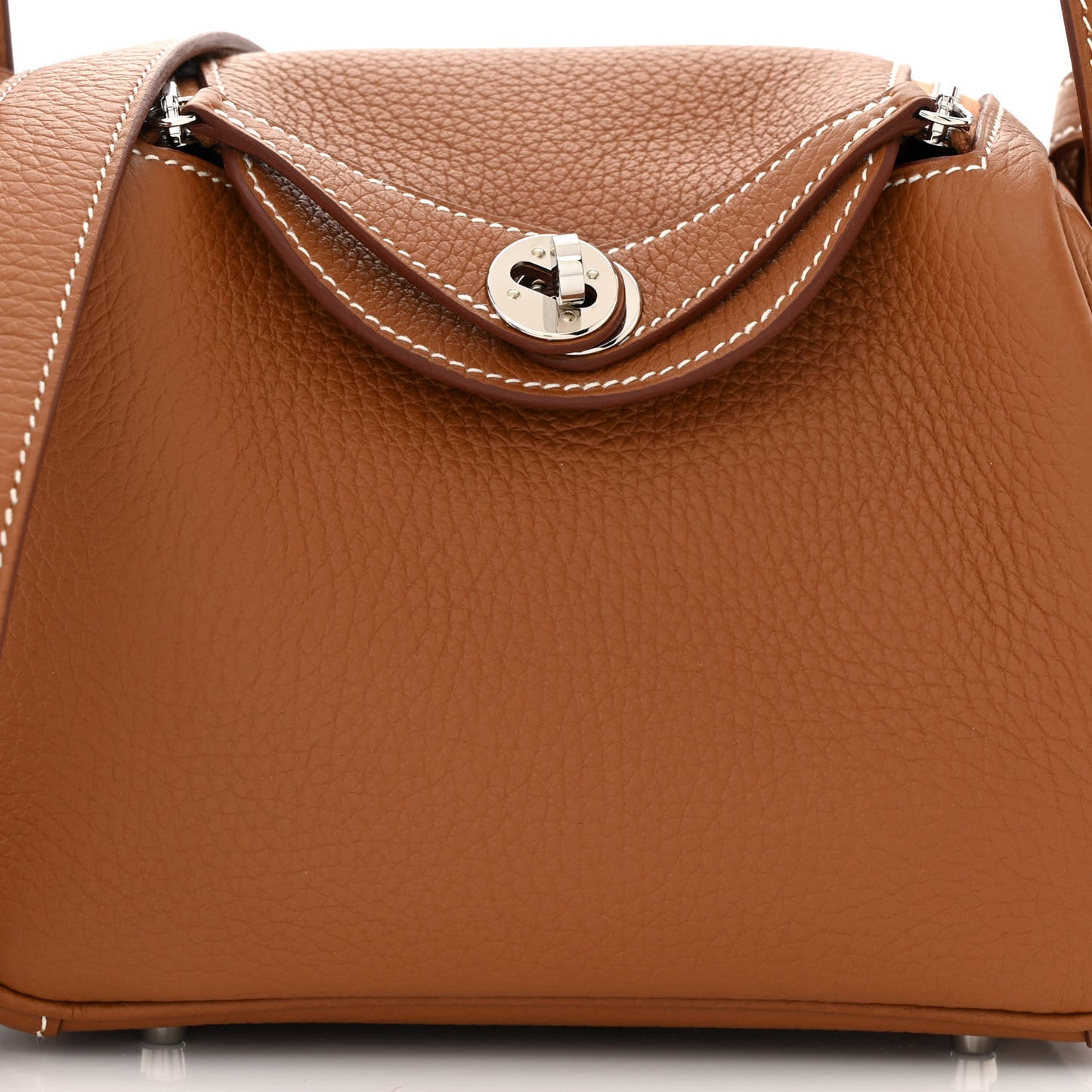 Taurillon Clemence Mini Lindy 20 Gold