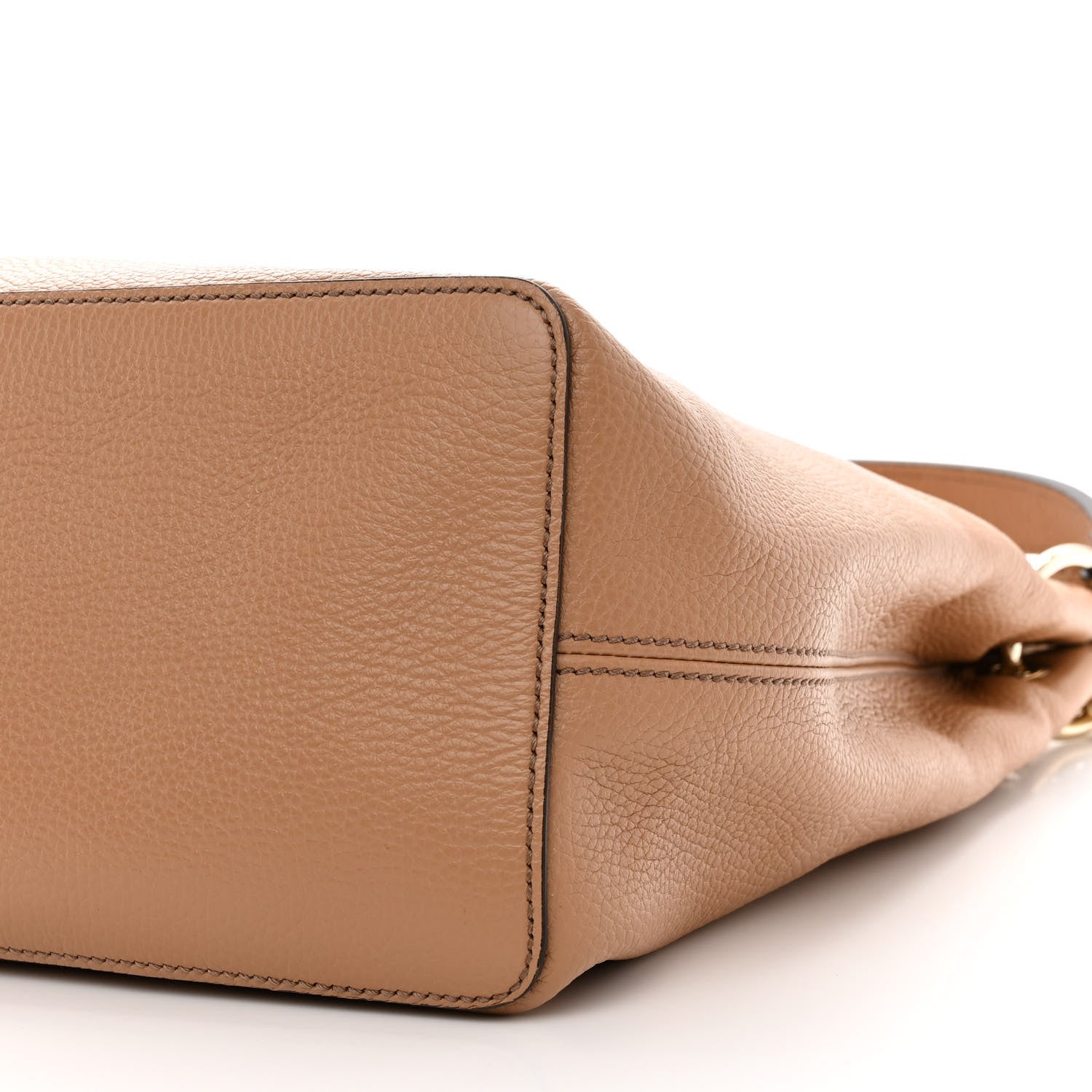 Gucci Pebbled Calfskin Large Soho Hobo Camelia 10 of 10