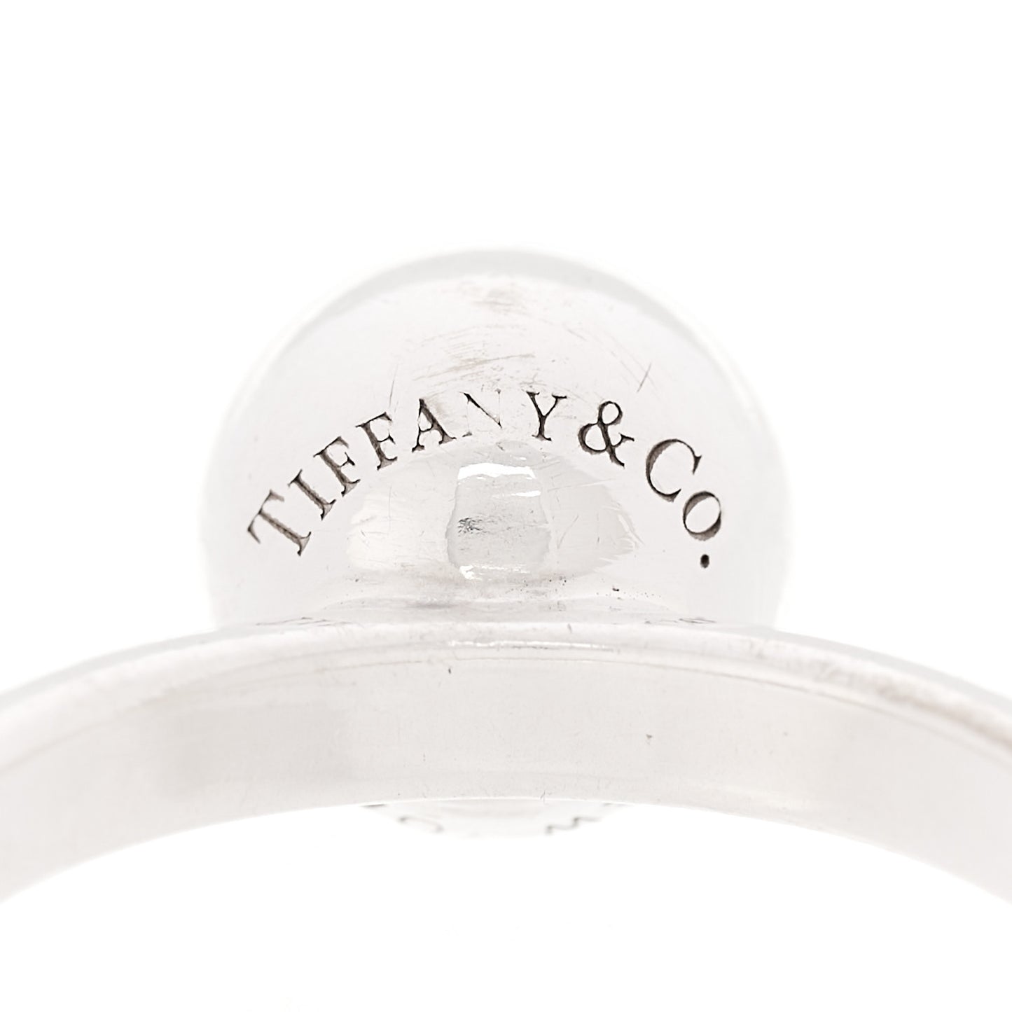 Sterling Silver 8mm Hardwear Ball Ring 49 4.75