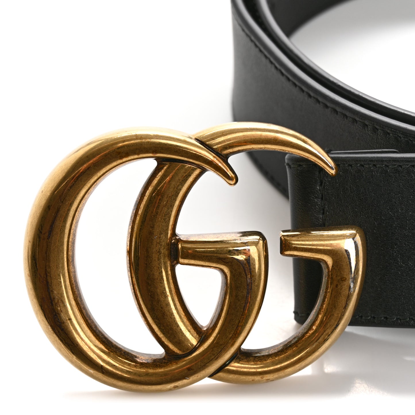Calfskin Double G 40mm Belt 85 34 Black