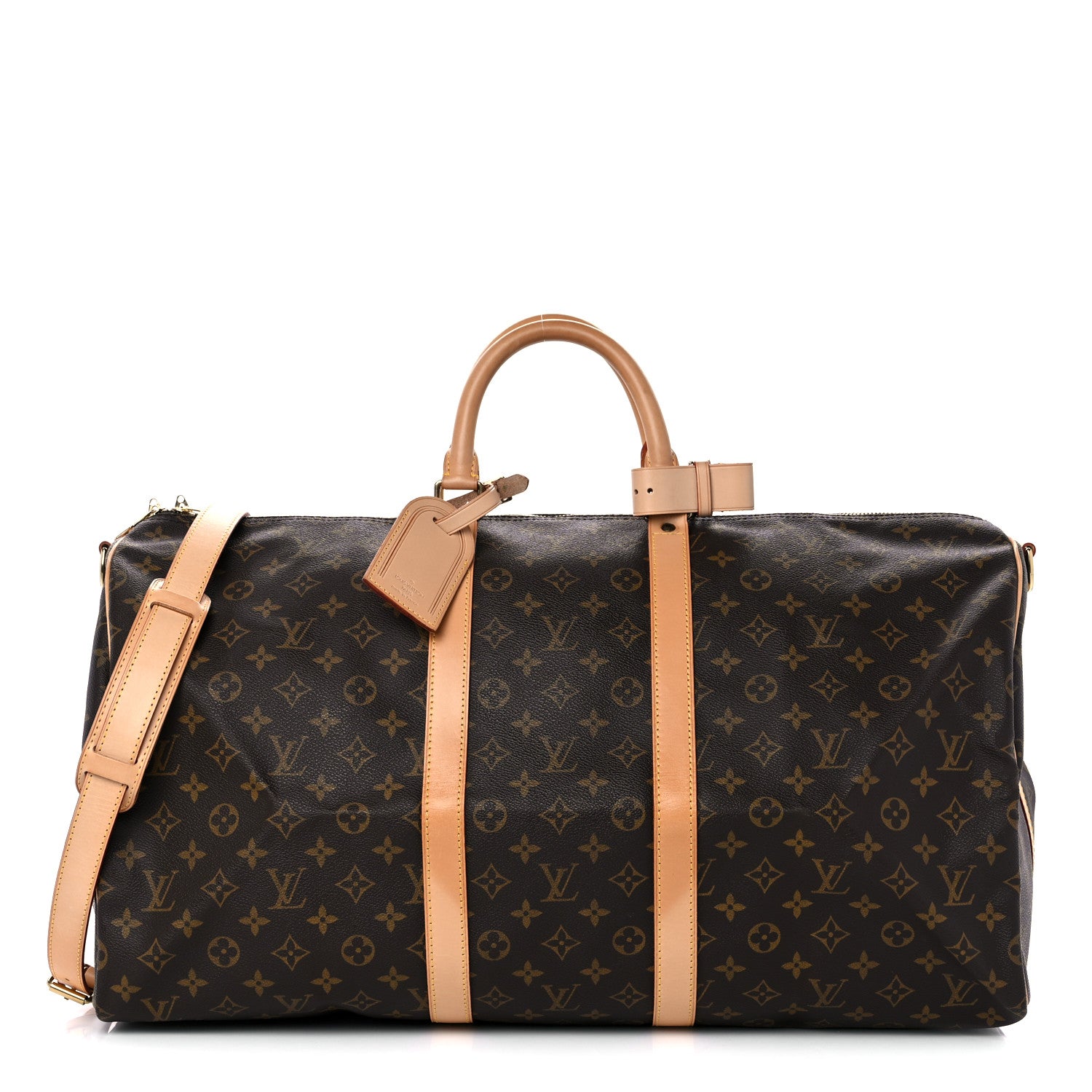 Louis Vuitton Monogram Keepall Bandouliere 55 1 of 14