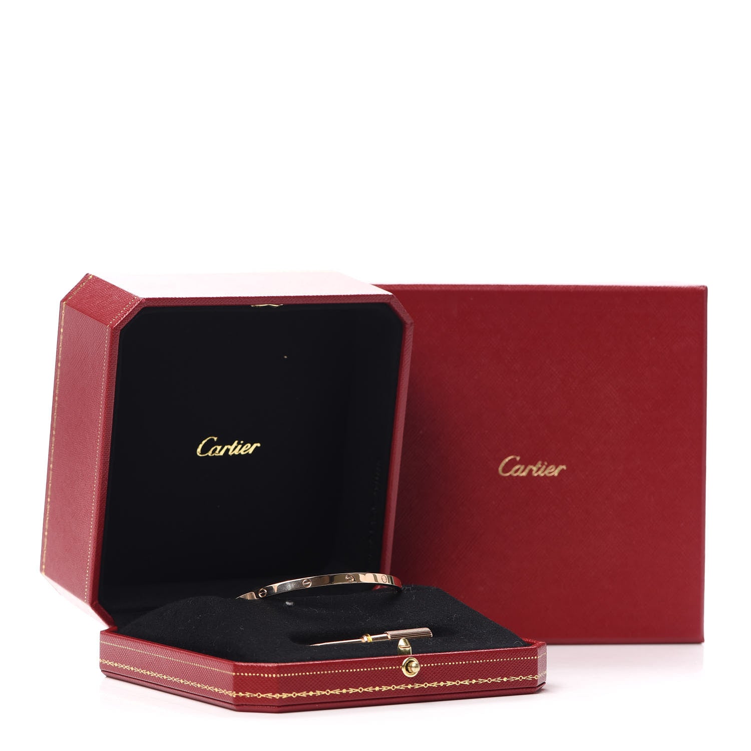 Cartier 18K Pink Gold Small LOVE Bracelet 18 7 of 7