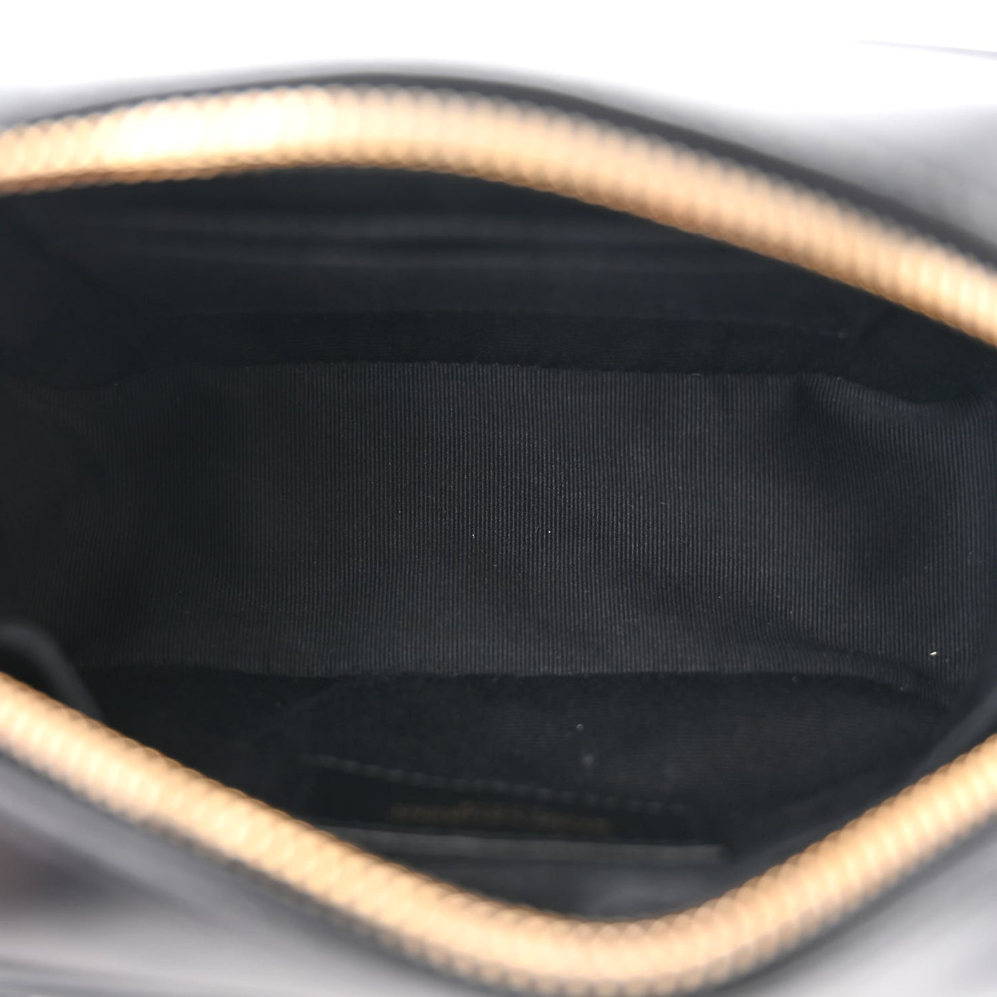 Calfskin Matelasse Monogram Lou Belt Bag Black