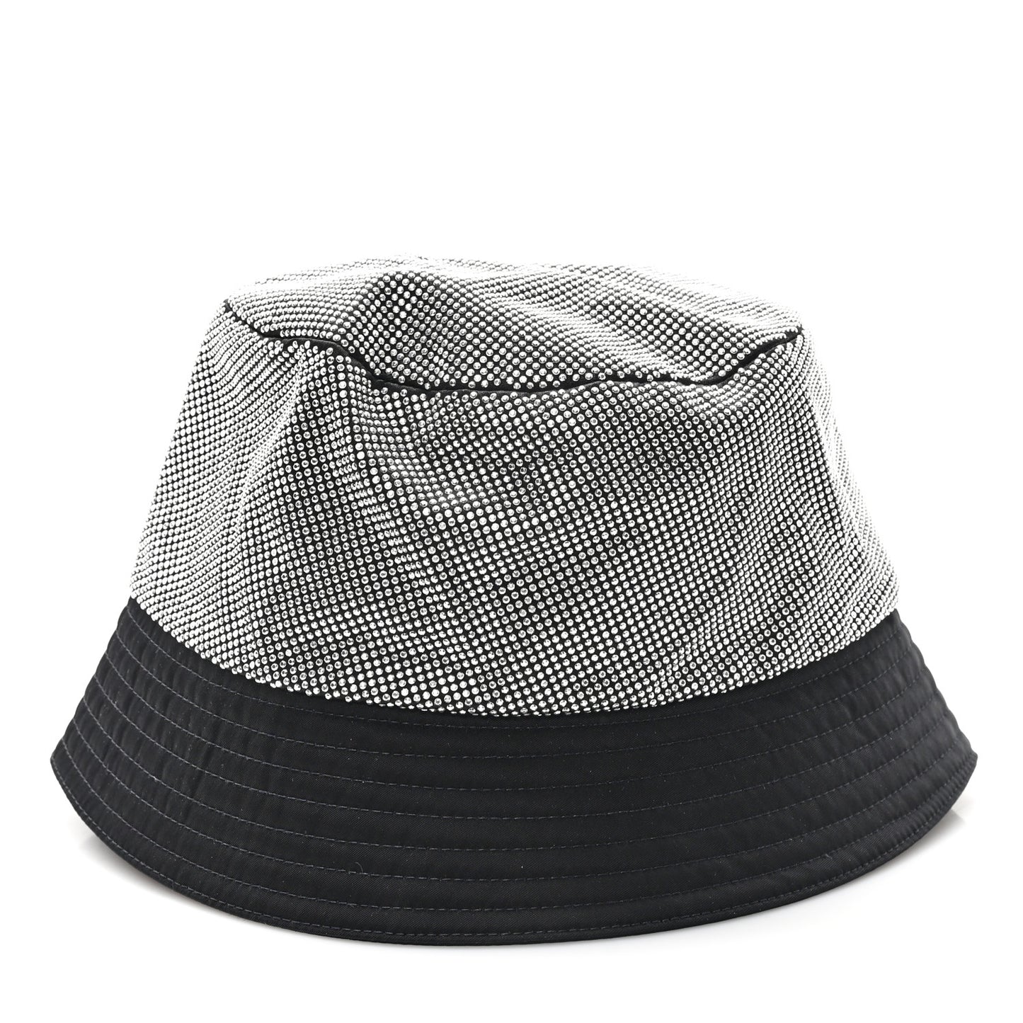 Crystal Tessuto Bucket Hat L Black Acciaio