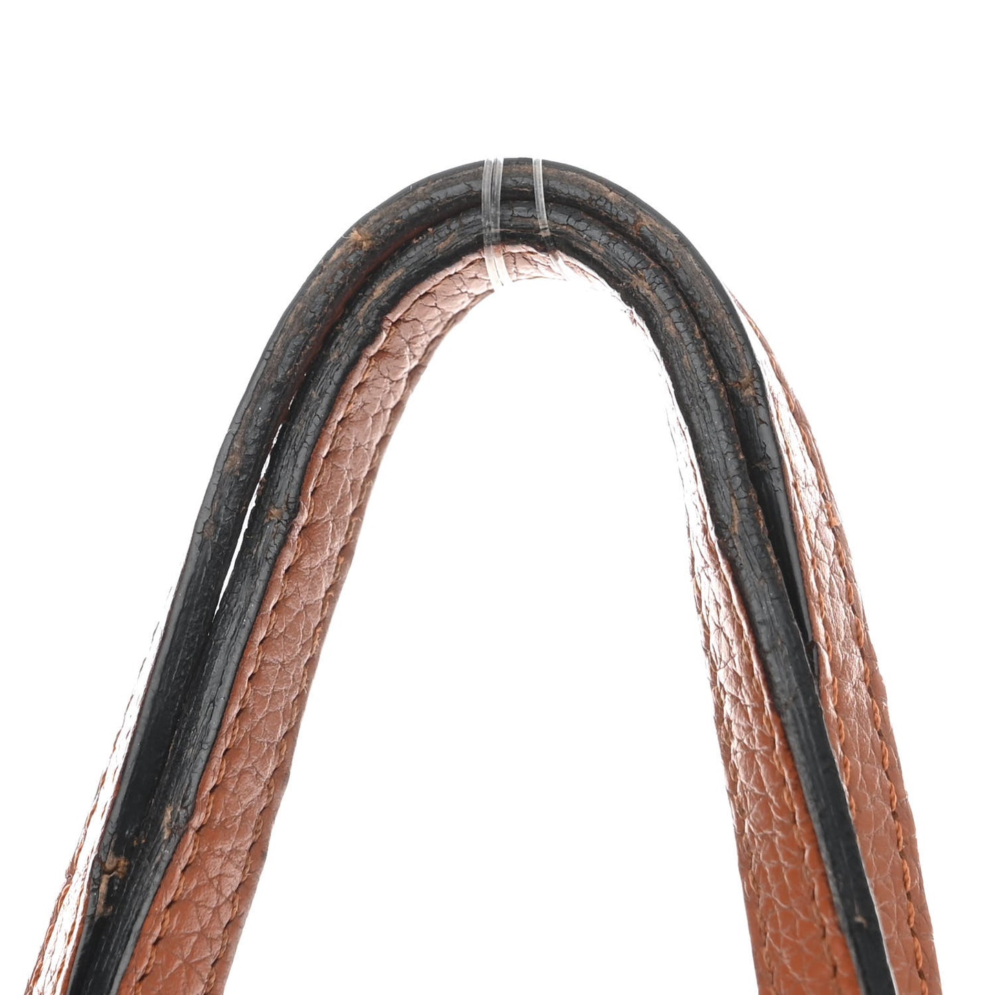 Taurillon Blush Tote Black Cognac
