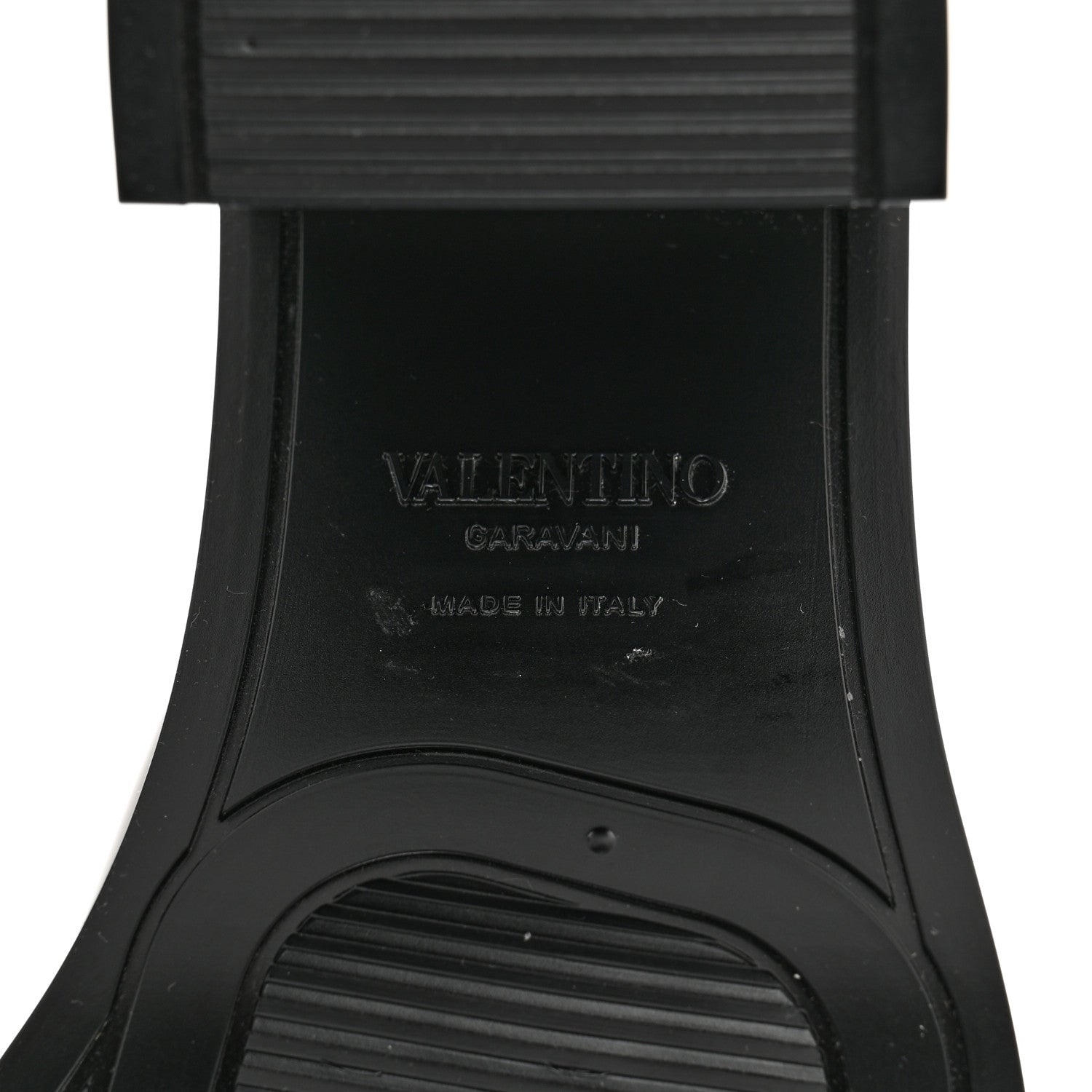 Valentino Garavani Rubber VLogo PM Platform Slide Sandals 36 Black 8 of 9