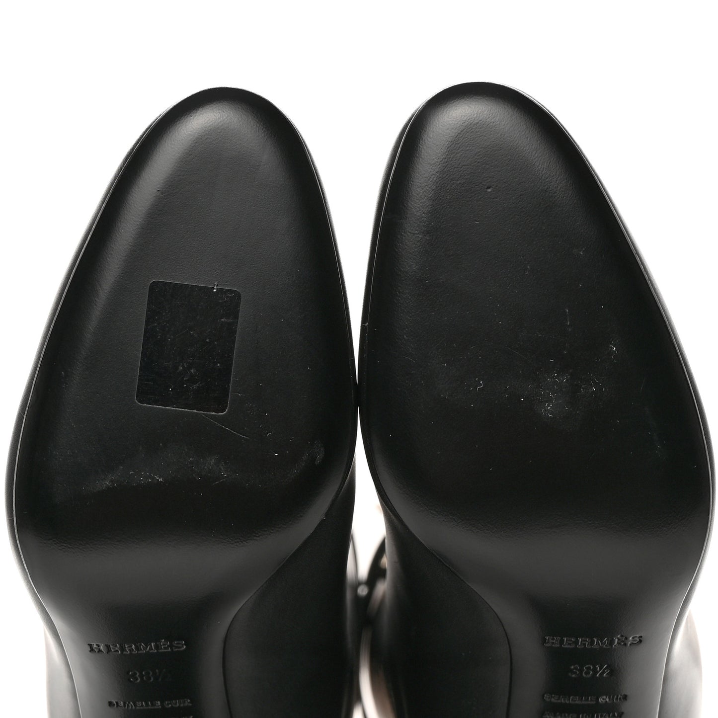 Heritage Calfskin Story Boots 38.5 Black