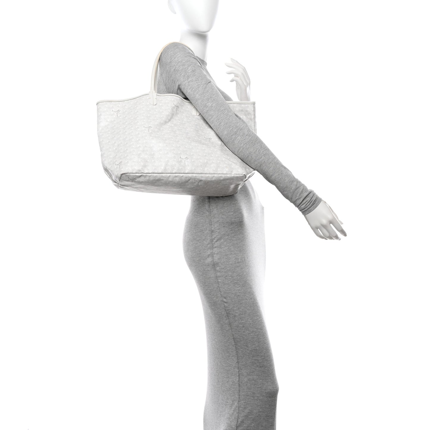 Goyardine Saint Louis PM White