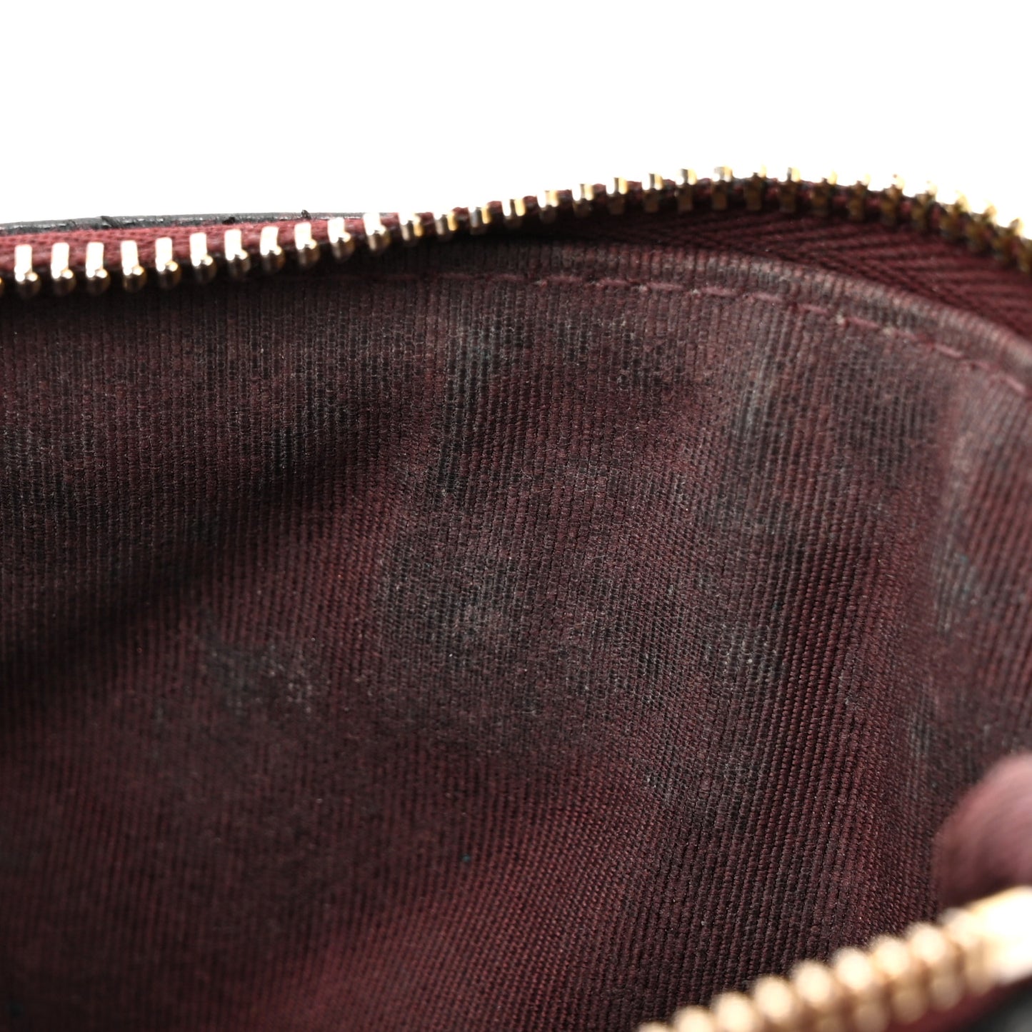 Caviar Quilted Small Pouch Black