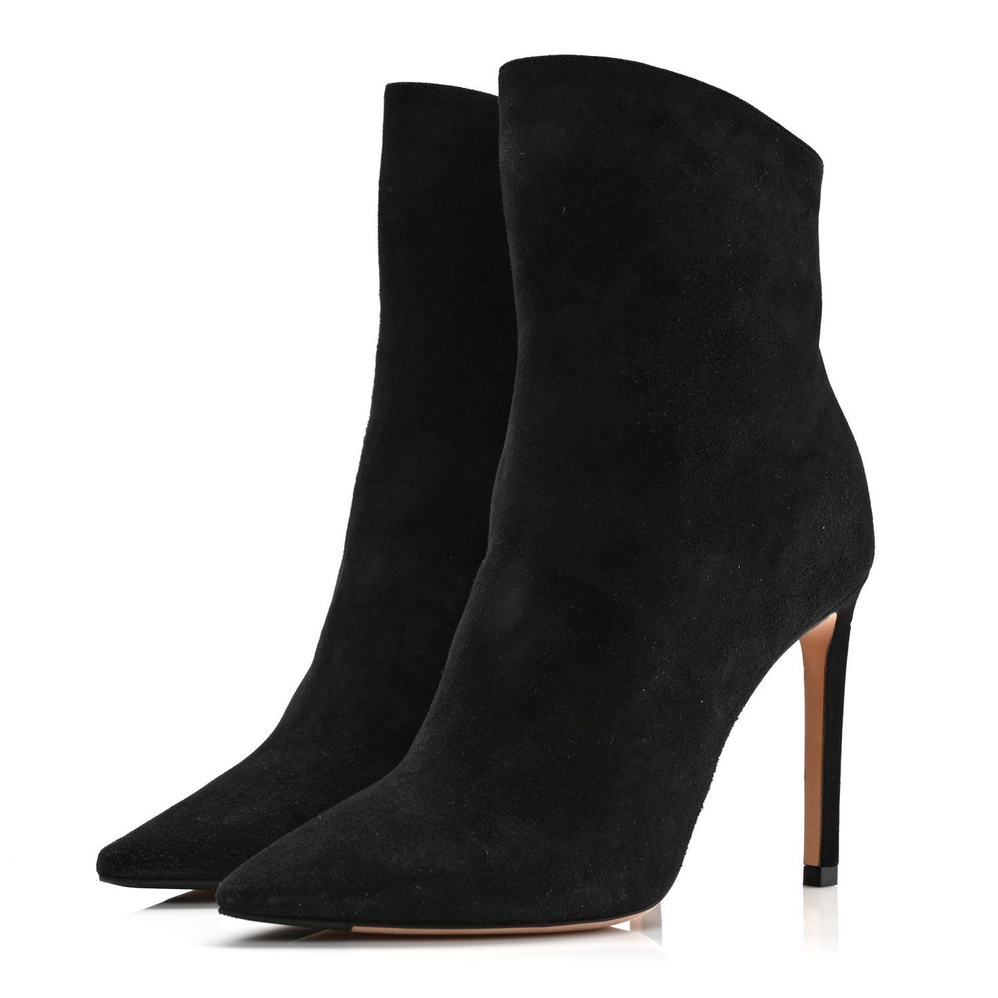 Suede Hurley Ankle Booties 35.5 Black