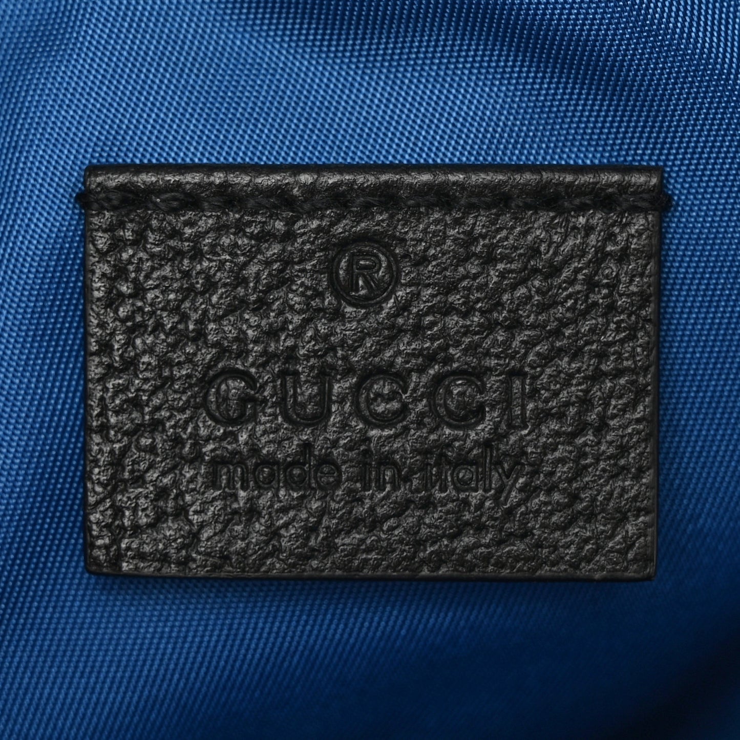 Econyl Nylon Monogram Off The Grid Headphone Case Guilted Blue Black