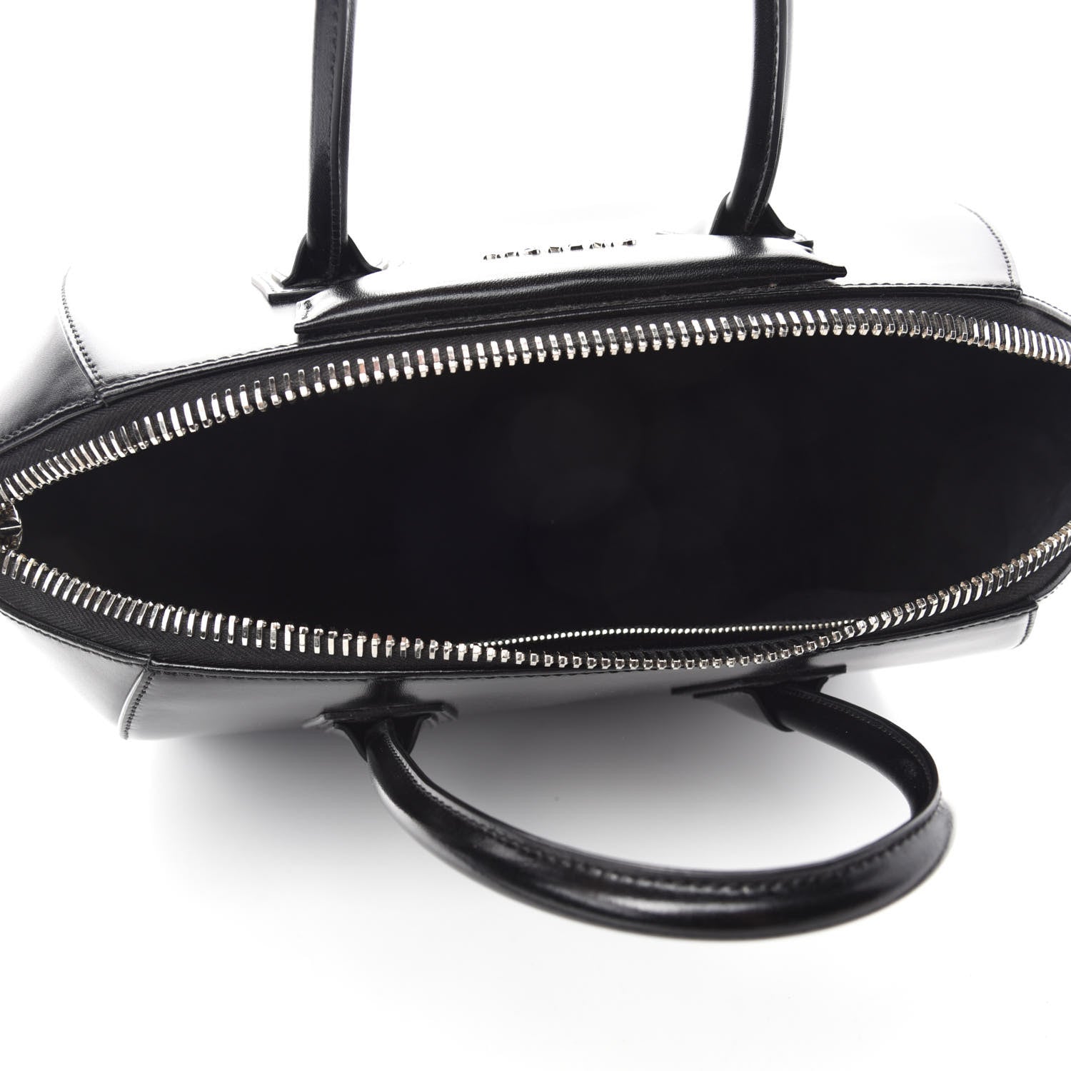 Givenchy Shiny Lord Calfskin Medium Antigona Black 5 of 10