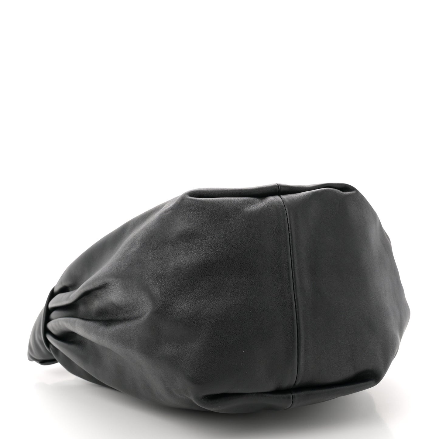 Calfskin Teen Double Knot Hobo Black