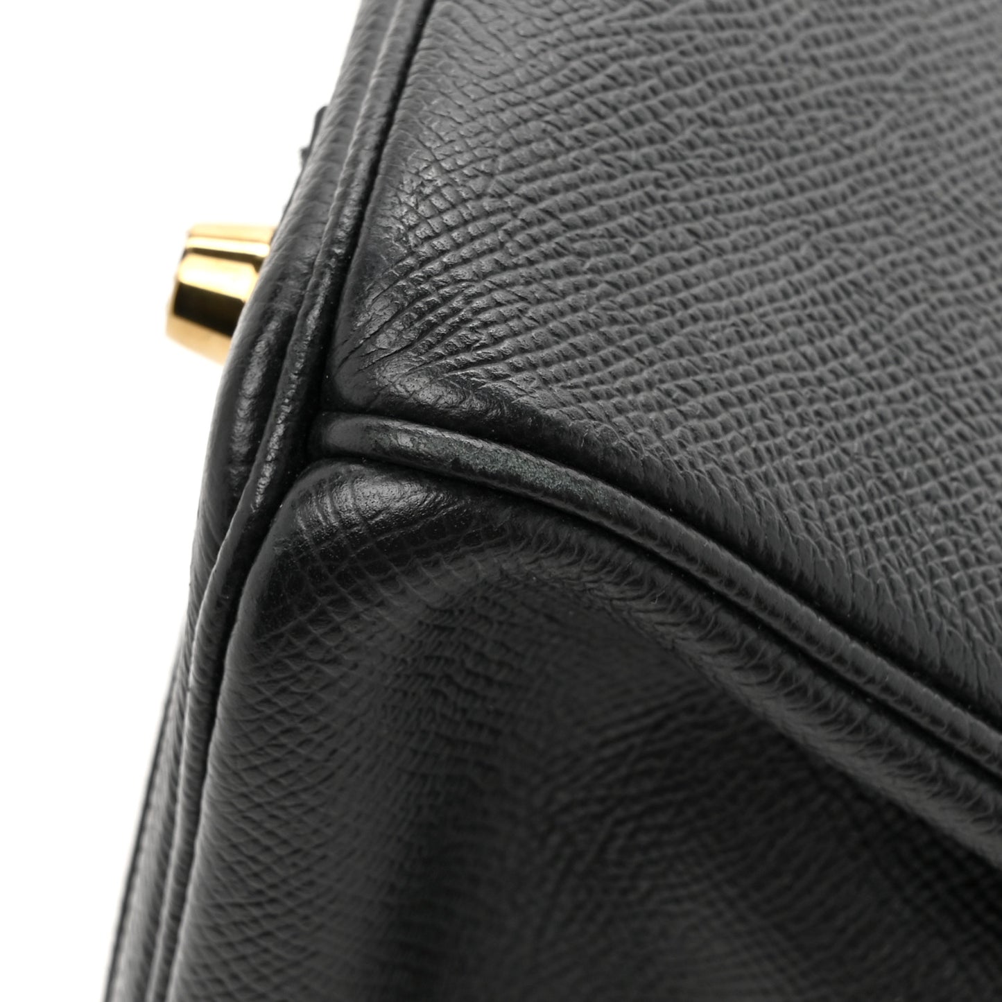 Epsom Birkin 30 Black