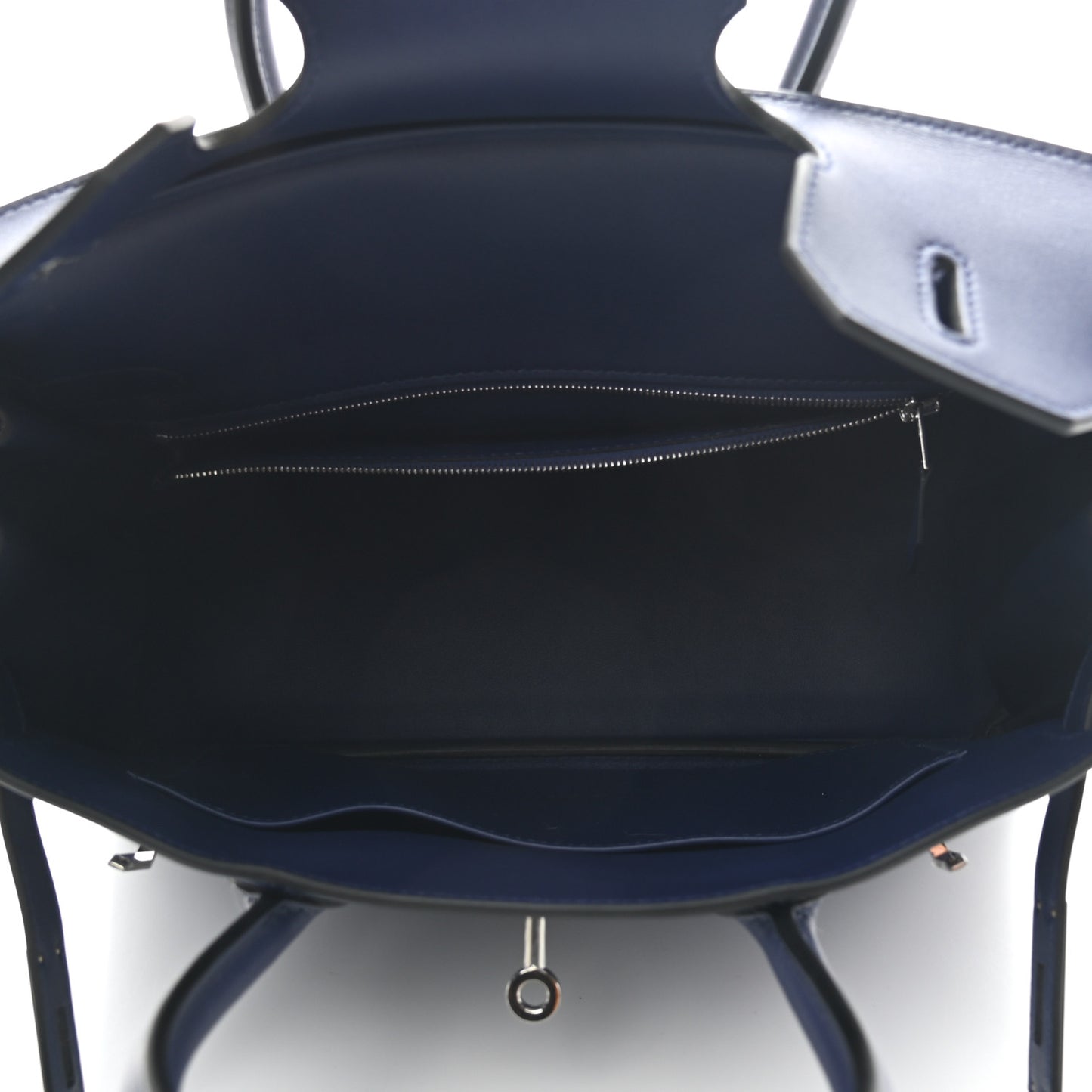 Swift Epsom Tressage Birkin 30 Bleu Encre Bleu Du Nord Gold