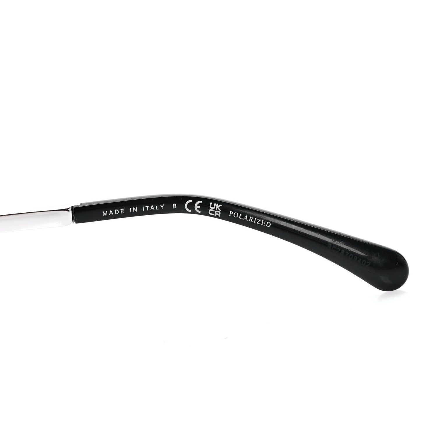 Acetate Polarized Butterfly Winter Pearl Sunglasses 5339-H Black