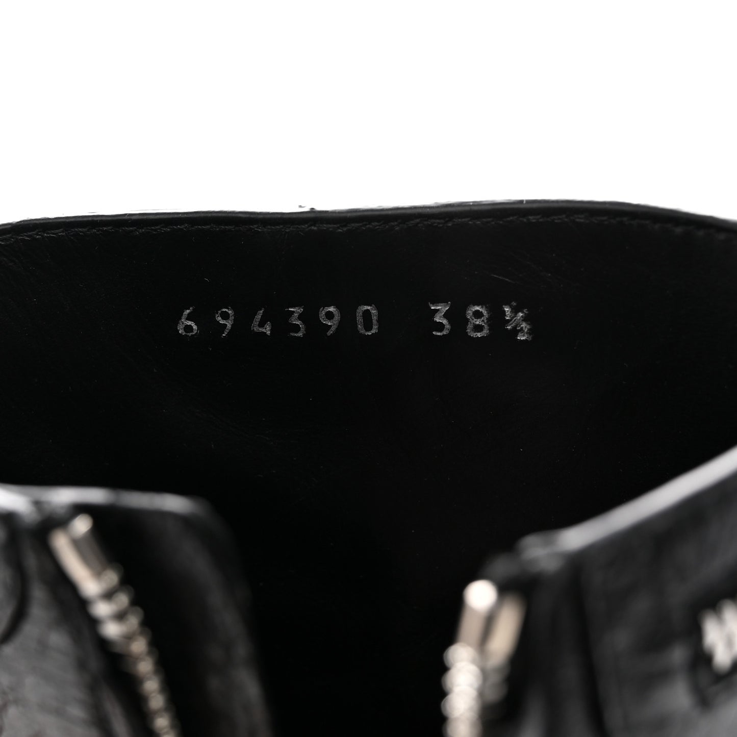 Agneau Arena Cagole 70mm Ankle Boots 38.5 Black