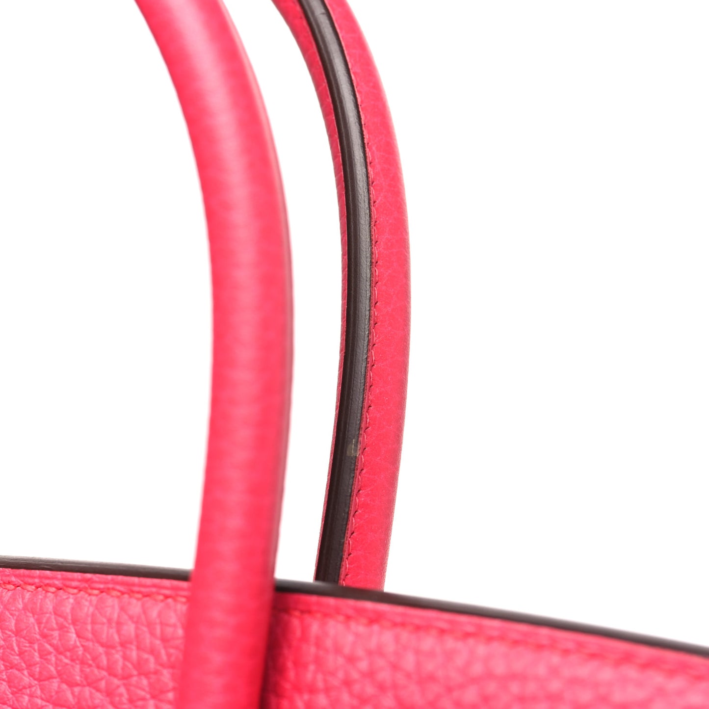 Taurillon Clemence Birkin 30 Rose Extreme