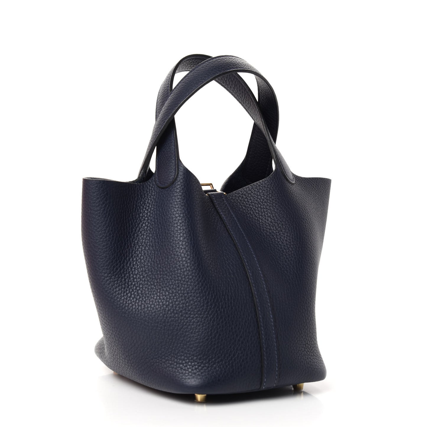 Taurillon Clemence Picotin Lock 18 PM Bleu Nuit