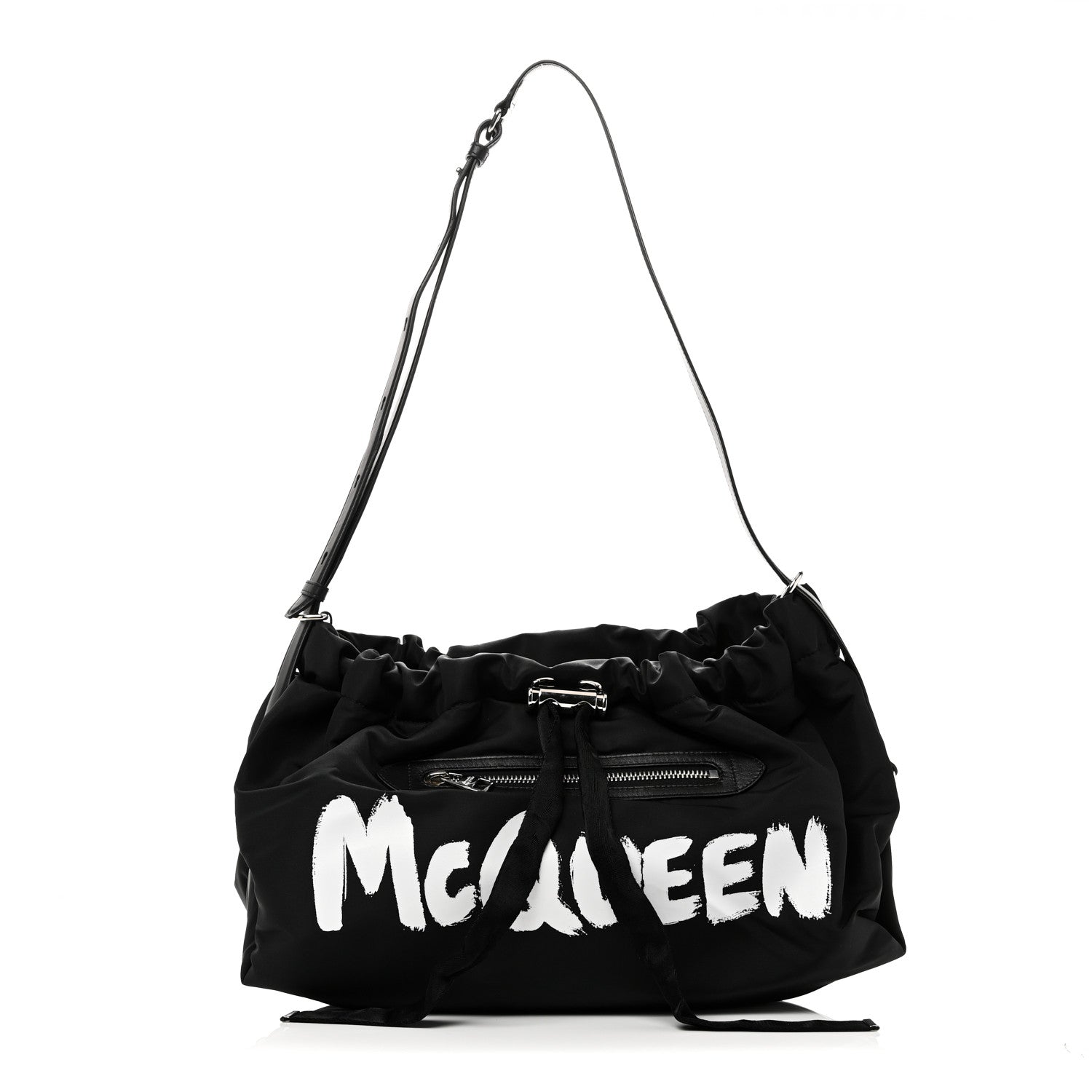 Alexander McQueen Nylon Medium Bundle Black White 1841755