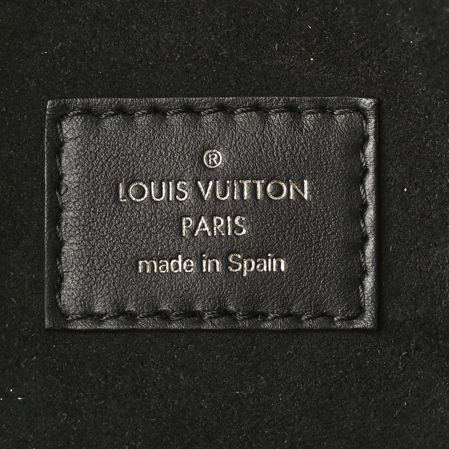 Calfskin Monogram On My Side PM Black