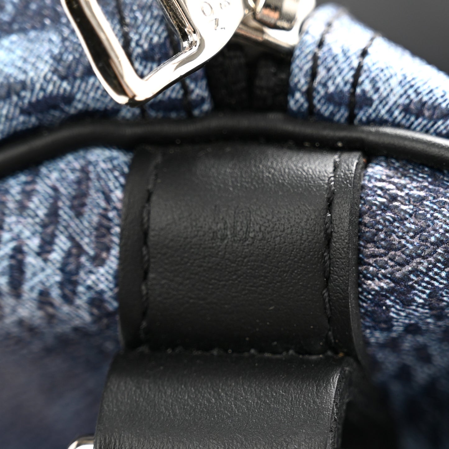 Damier Salt Keepall Bandouliere 50 Ocean Blue