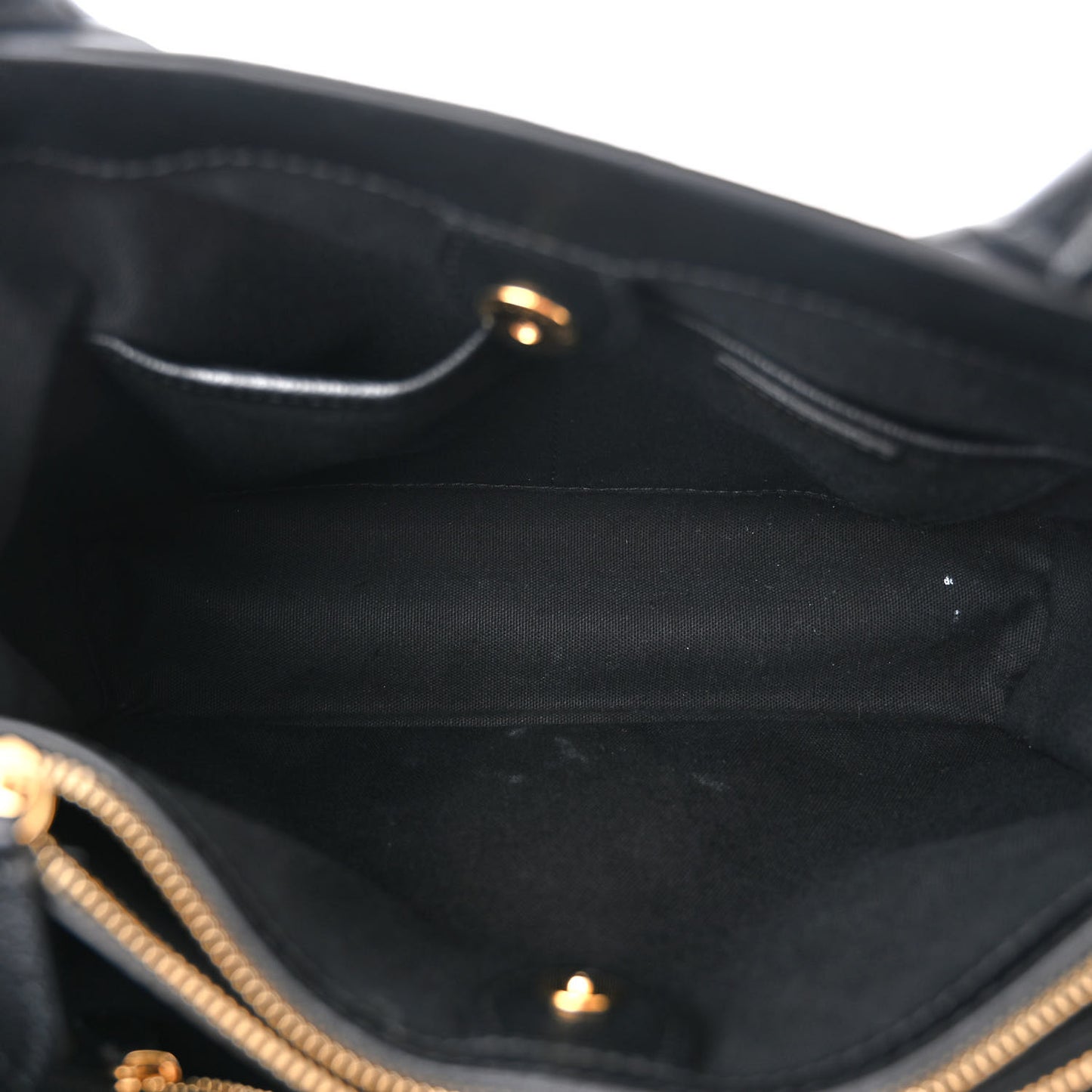 Grainy Calfskin House Check Medium Banner Tote Black