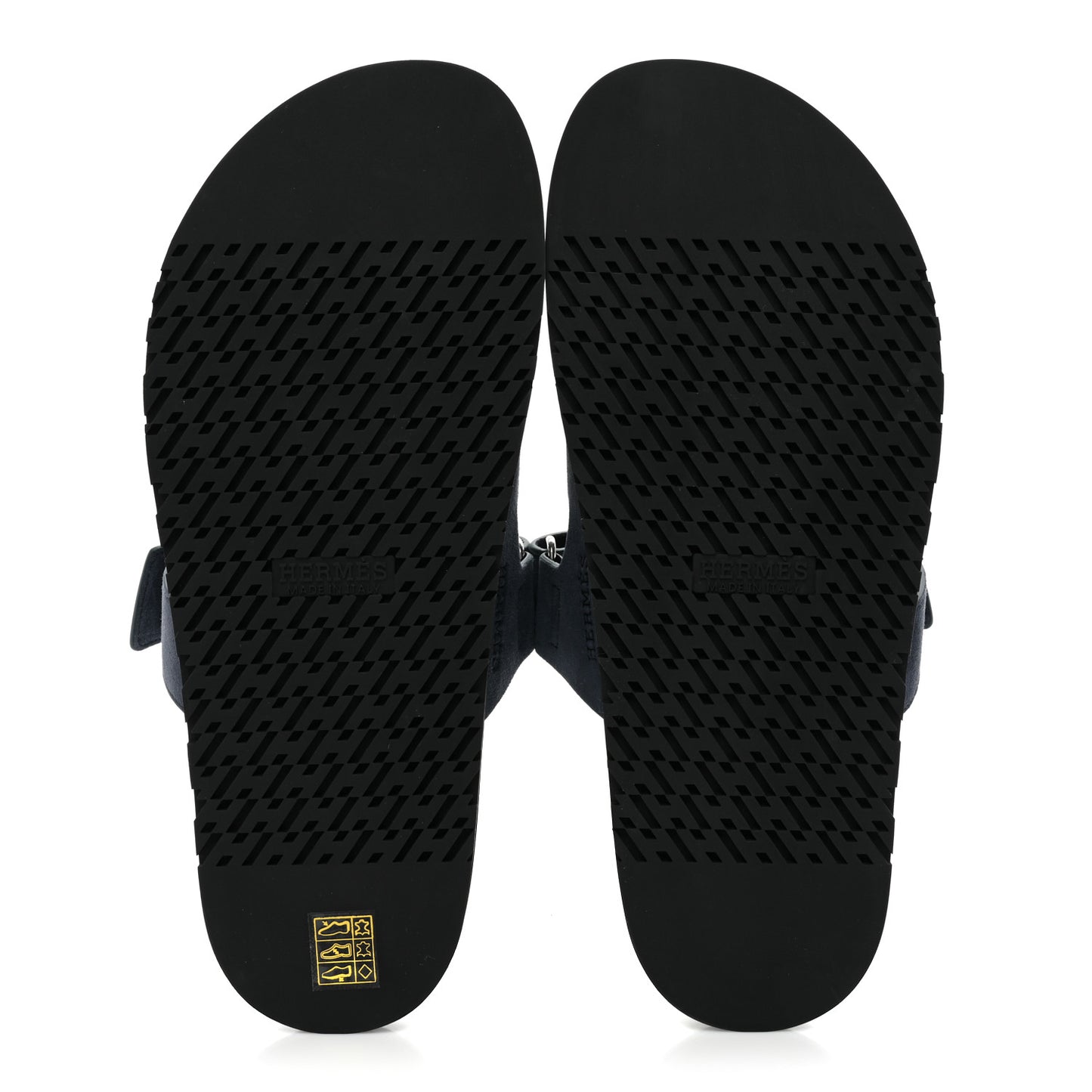 Suede Goatskin Mens Chypre Sandals 43.5 Bleu Celeste