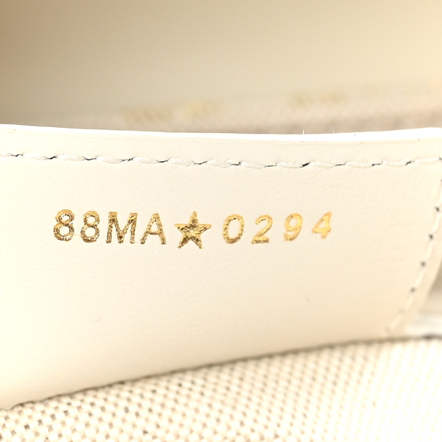 Oblique Smooth Calfskin Saddle Bag With Strap Latte