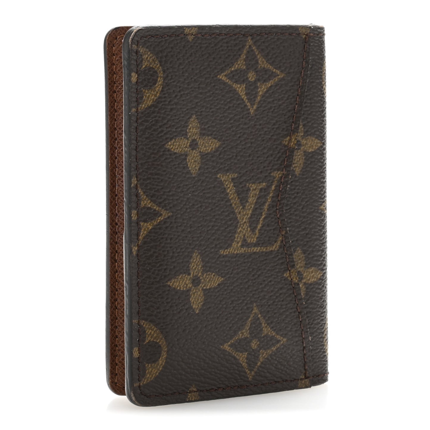 Monogram Pocket Organizer Card Holder NM