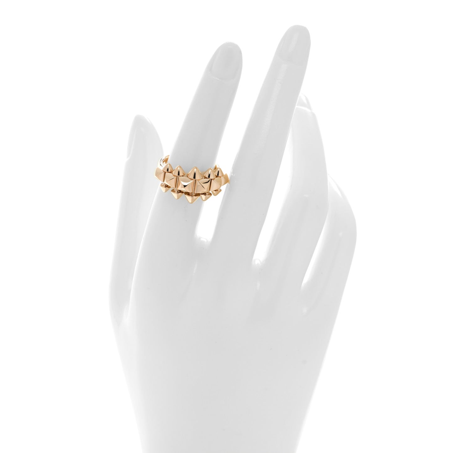 18K Pink Gold LG Clash De Cartier Ring 52 6