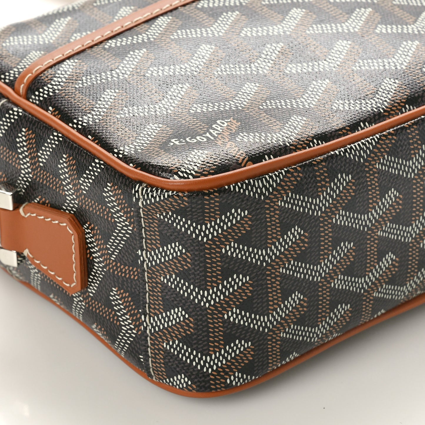Goyardine Sac Cap Vert Black Gold