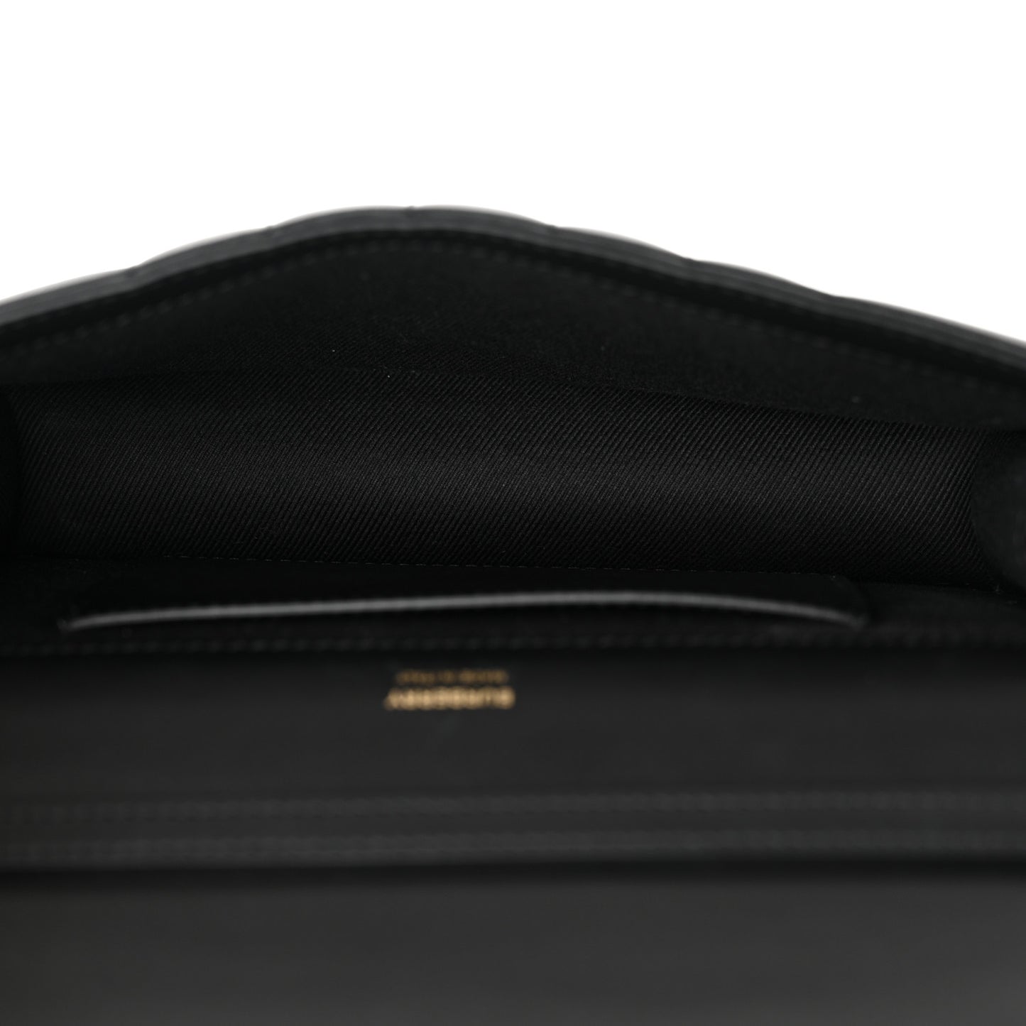 Lambskin Quilted Lola Clutch On Chain Black