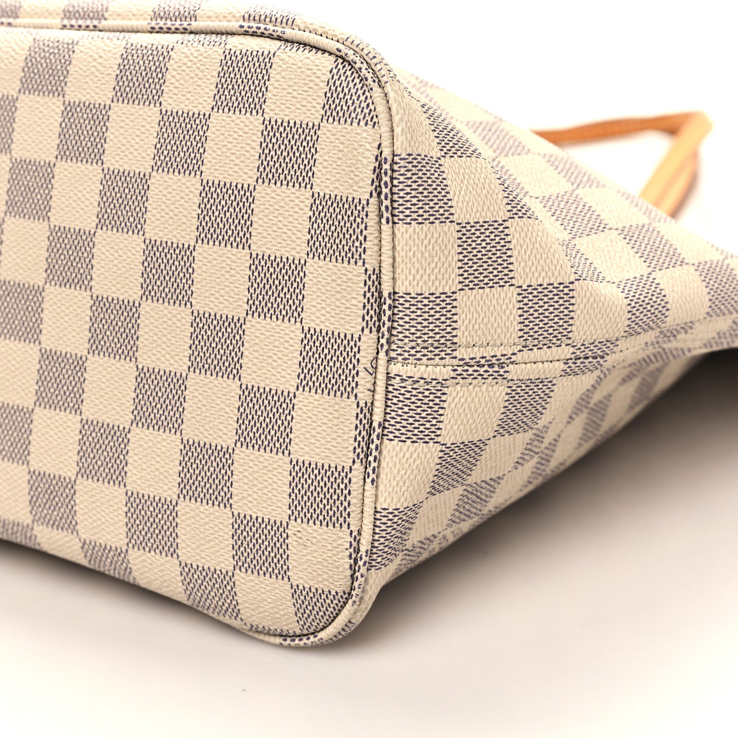 Damier Azur Neo Neverfull MM Rose Ballerine