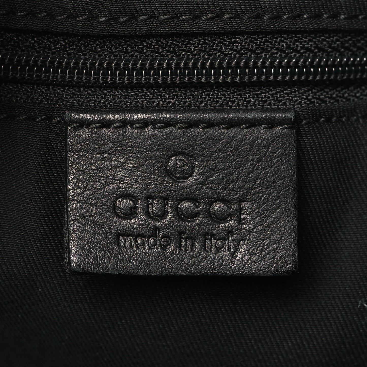 Monogram Large D Gold Hobo Black