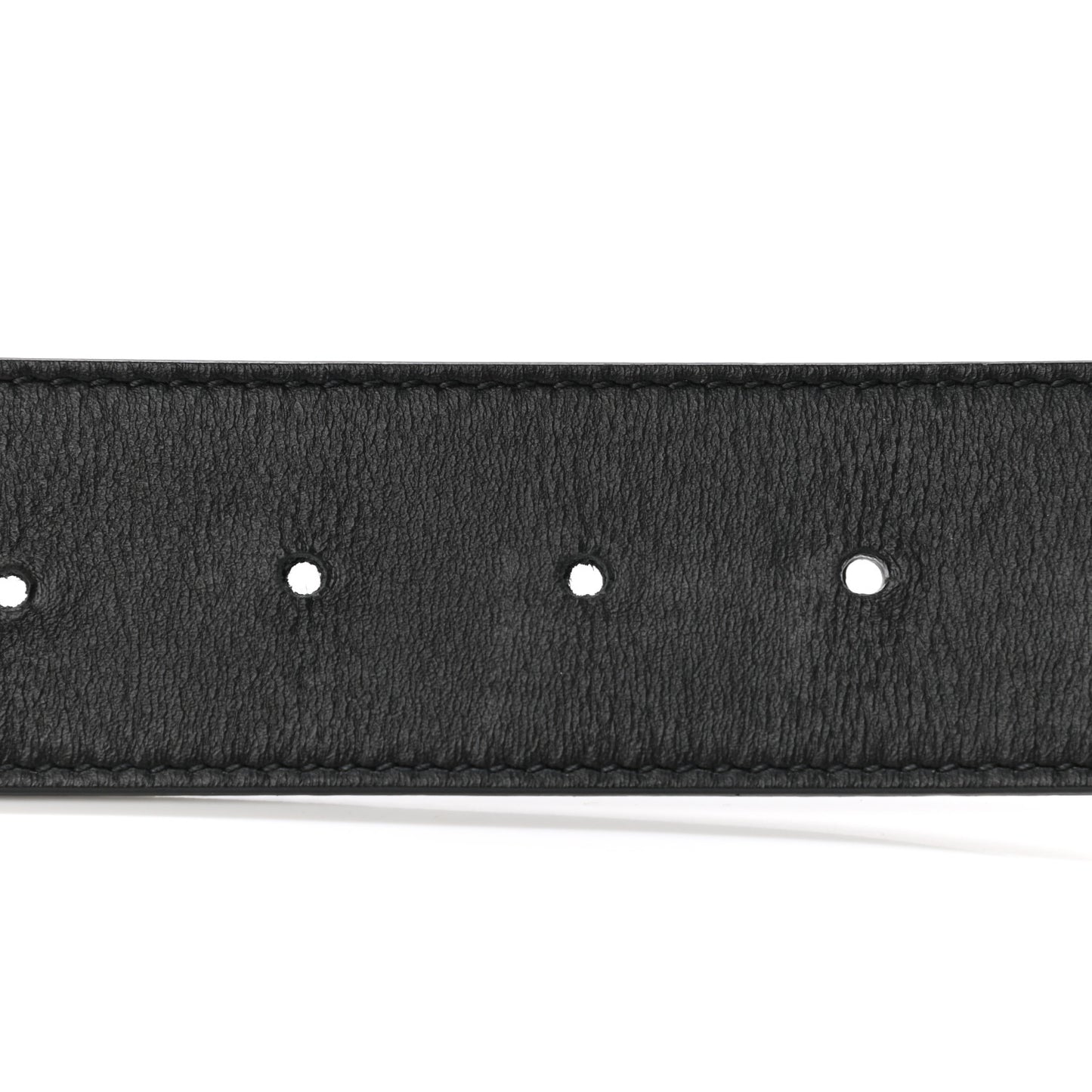 Moon Calfskin Torchon Double G 40mm Belt 85 34 Black