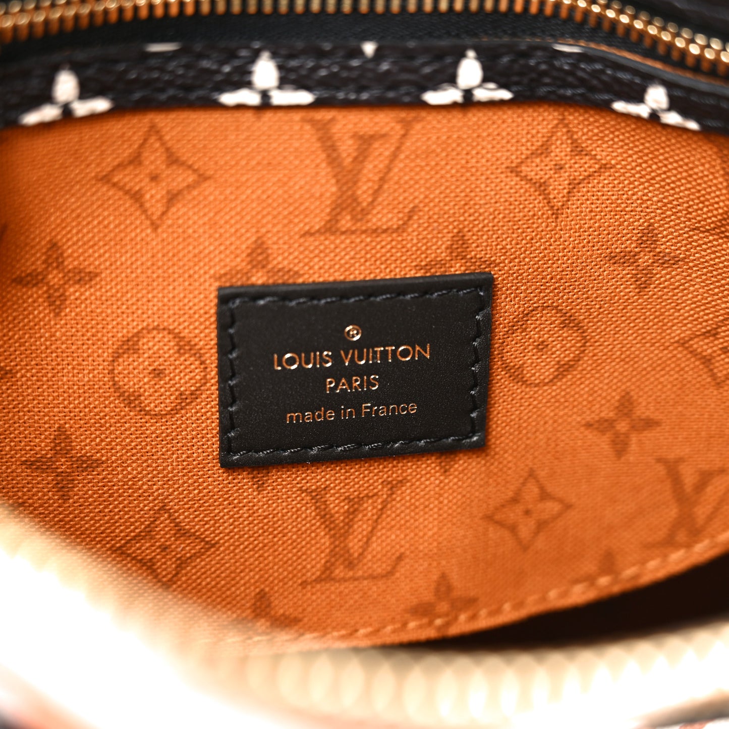 Monogram Giant Crafty Speedy Bandouliere 25 Creme Caramel