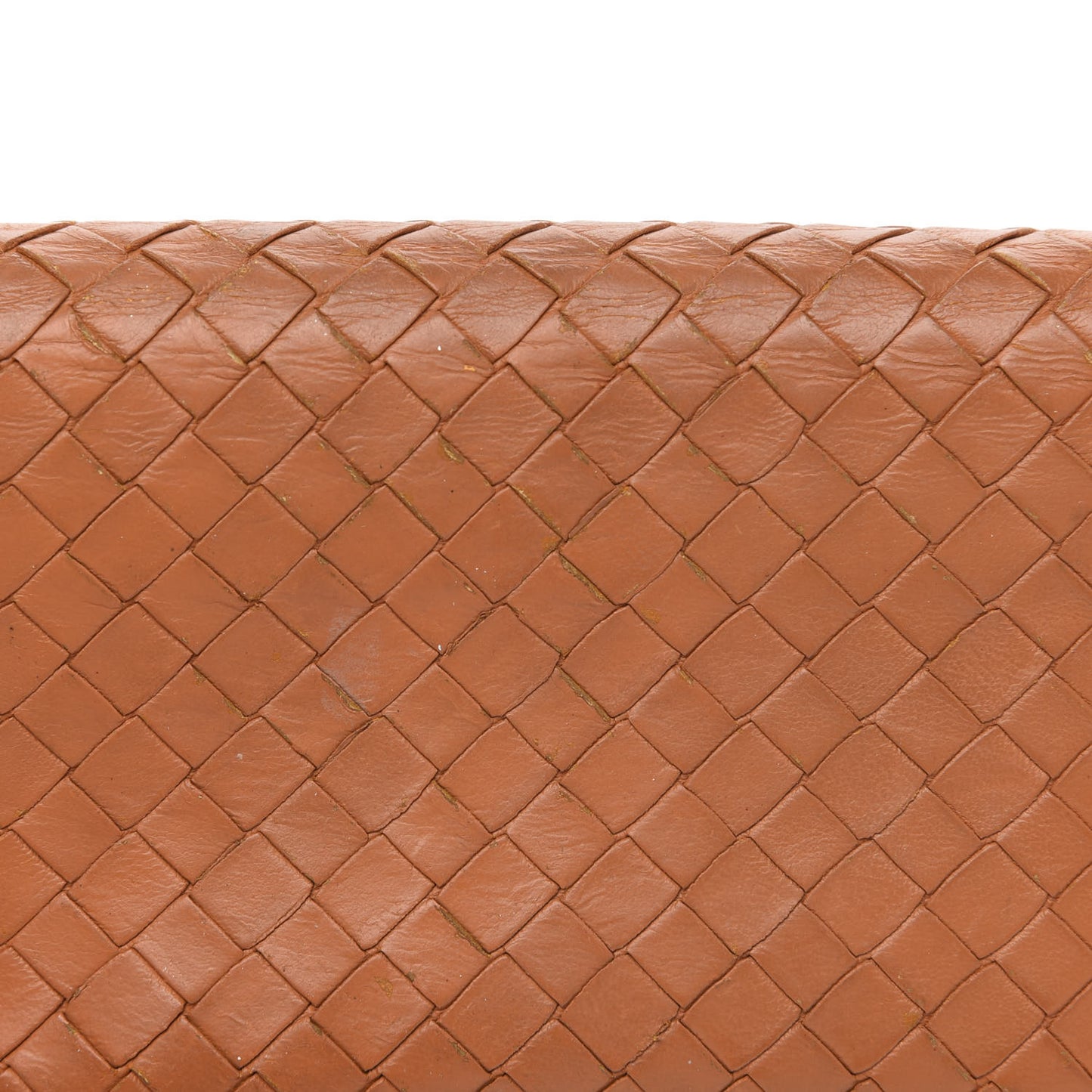 Nappa Intrecciato Continental Flap Wallet Topaz