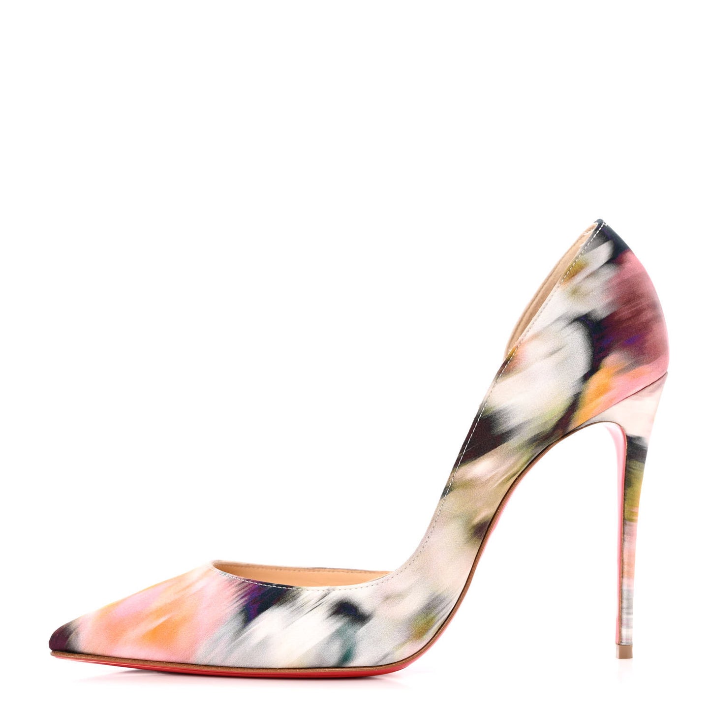 Satin Impressioniste Iriza 100 Pumps 39.5 Multicolor