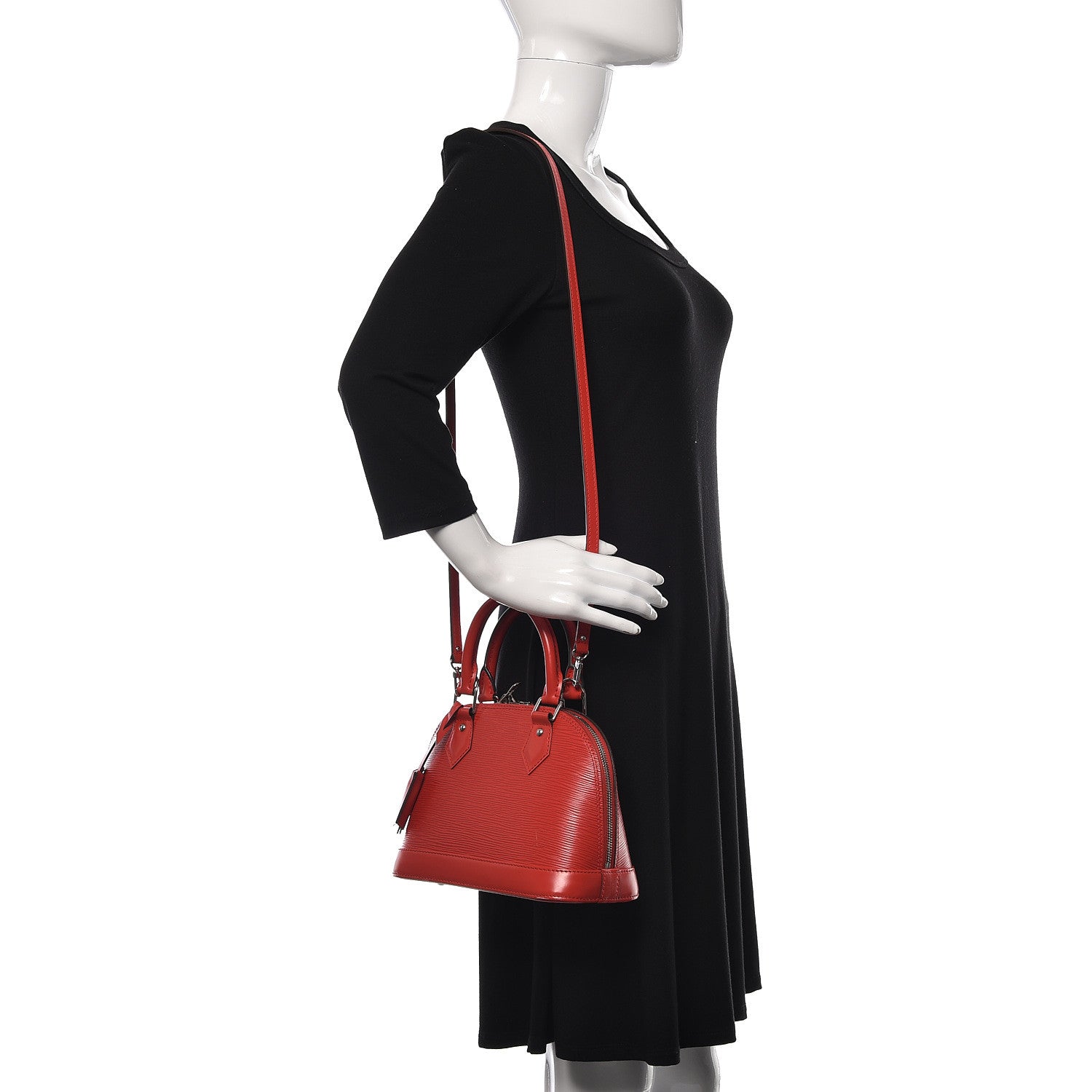 Louis Vuitton Epi Alma BB Coquelicot 2 of 11