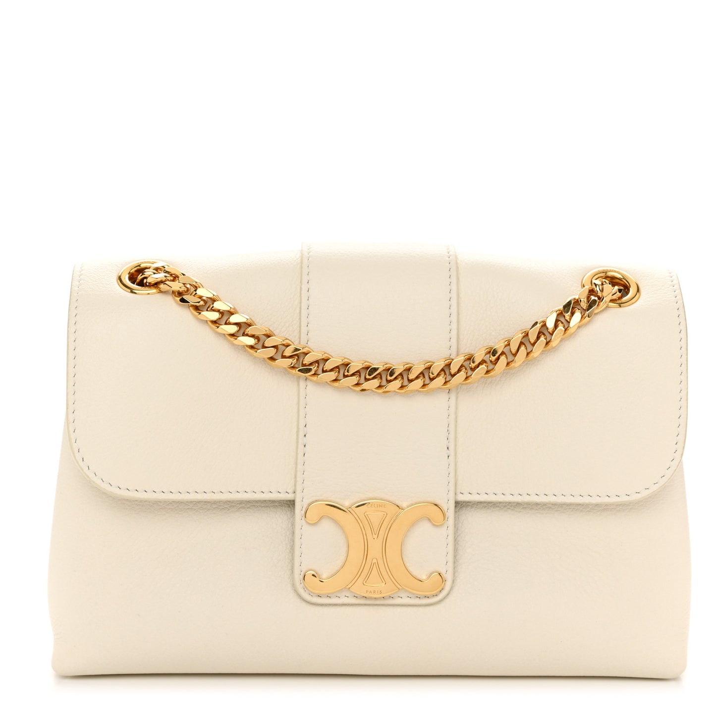Supple Calfskin Teen Victoire White