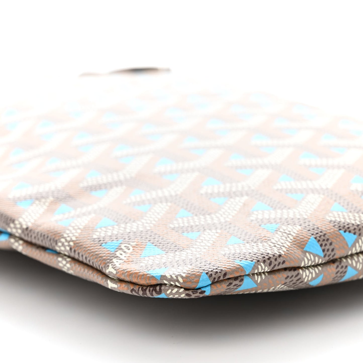 Goyardine Poitiers Claire Voie Tote Grege Turquoise