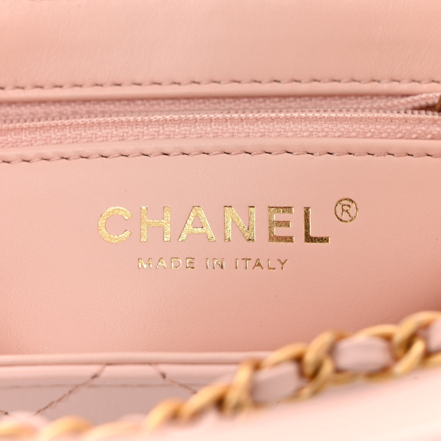 Shiny Aged Calfskin Quilted Nano Kelly Shopper Light Pink