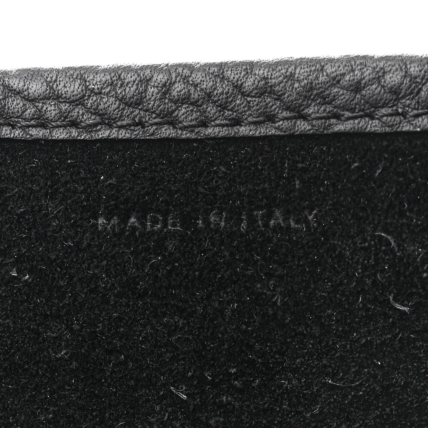 Grained Calfskin Small Park Tote Black