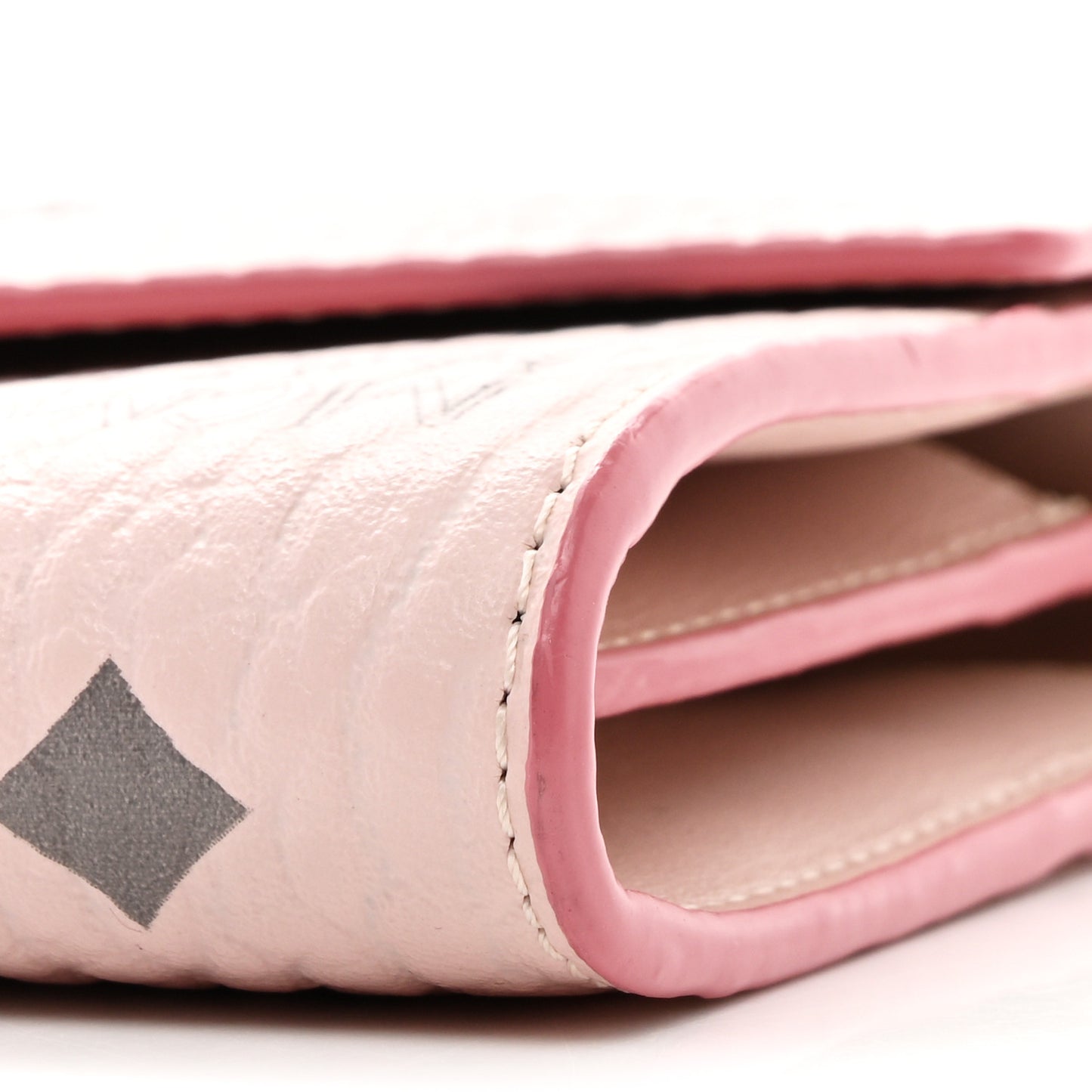Visetos Large Patricia Wallet On Chain Soft Pink