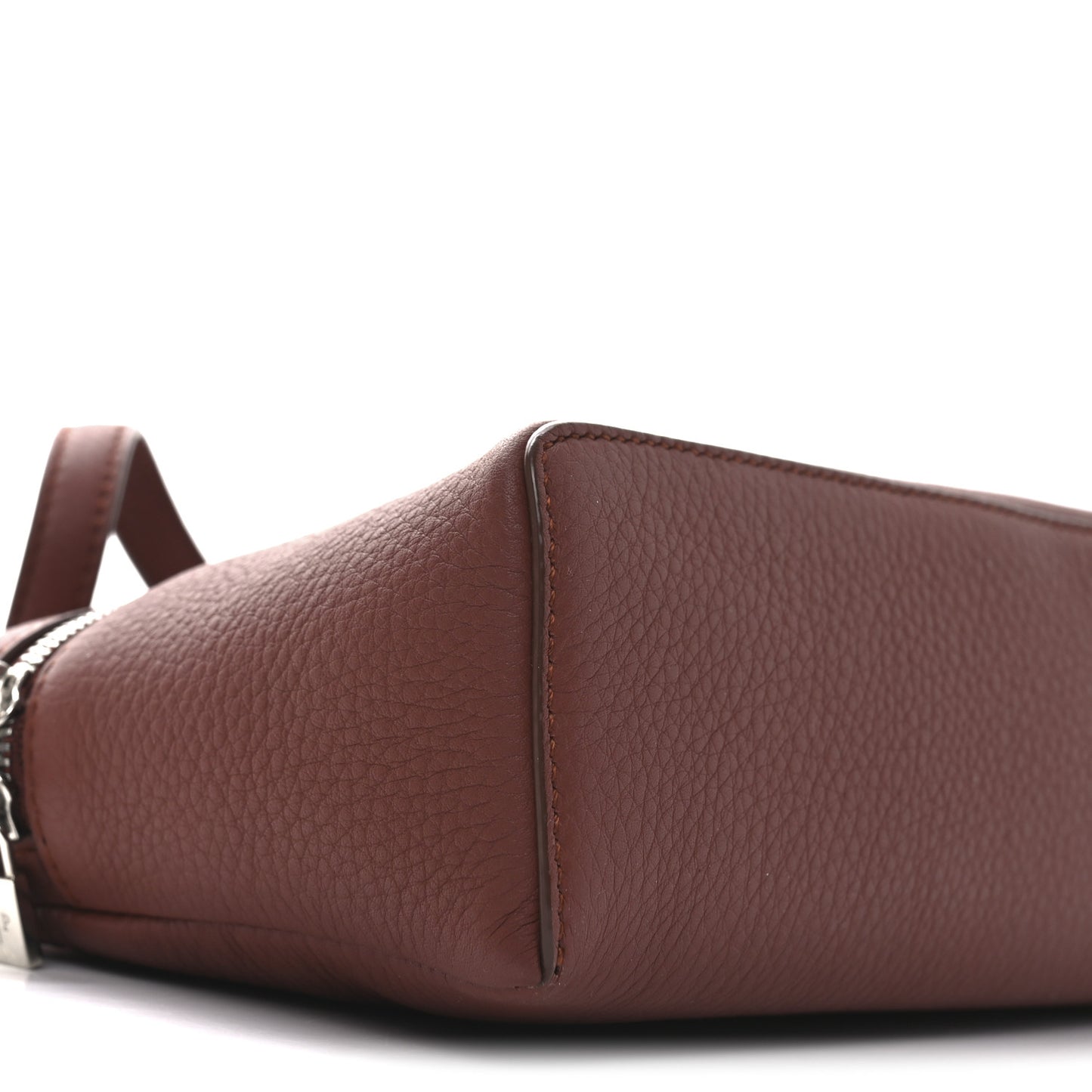 Grained Calfskin L19 Extra Pocket Pouch Kummel