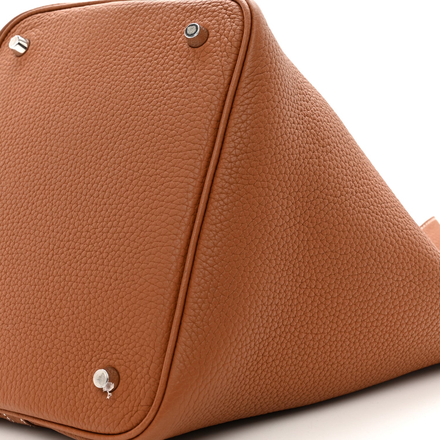 Hermes Taurillon Clemence Picotin Lock 22 MM Gold 9 of 9